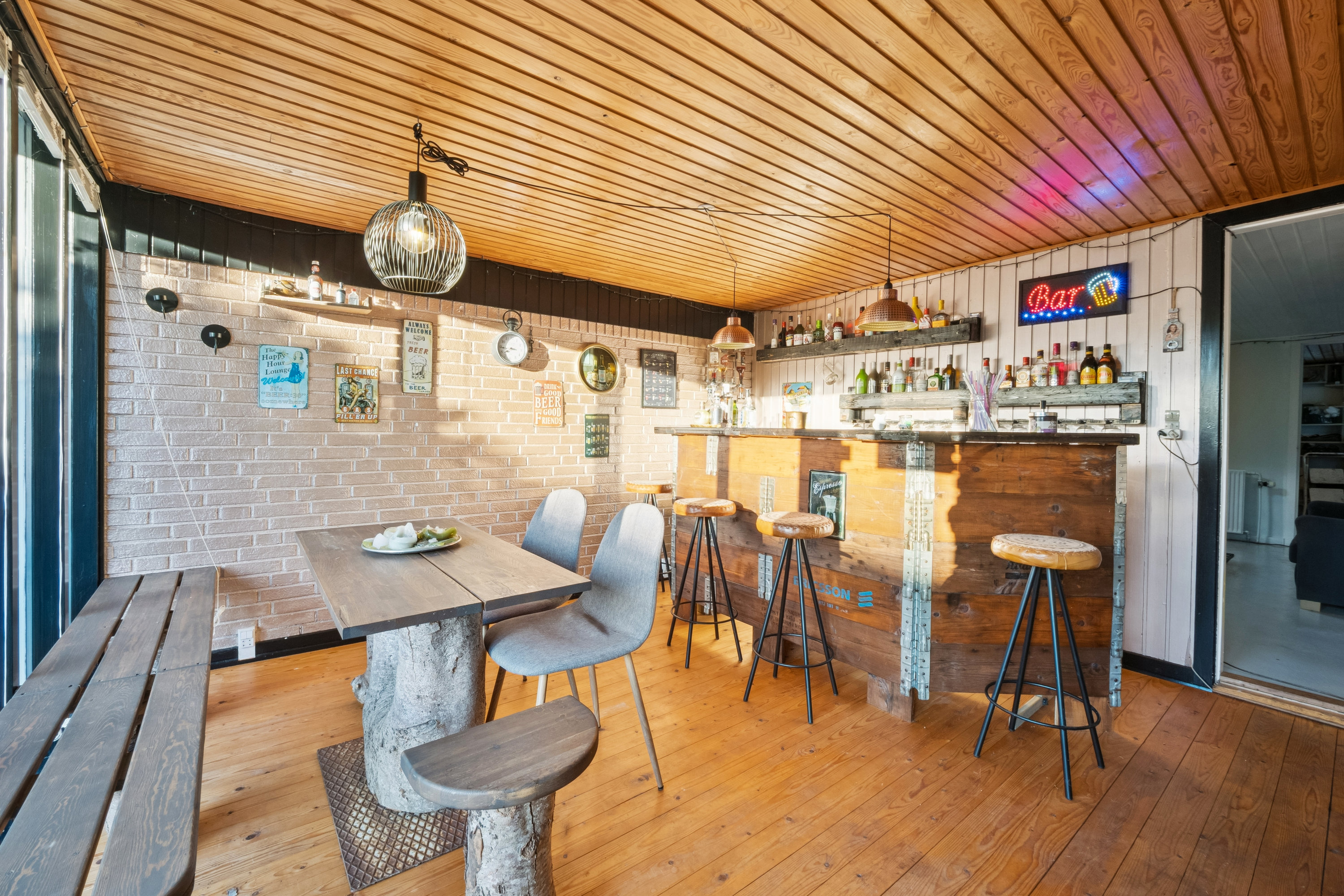 Fremhævet stue billede i fuldskærmstilstand. Billede af Højlundsvej 105, 7800 Skive