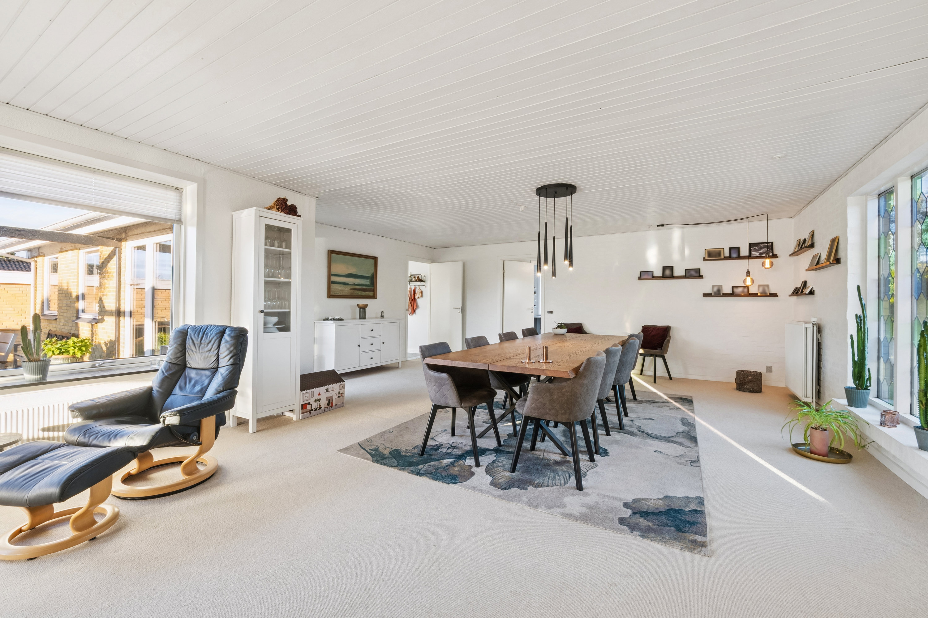 Fremhævet stue billede i fuldskærmstilstand. Billede af Højlundsvej 105, 7800 Skive