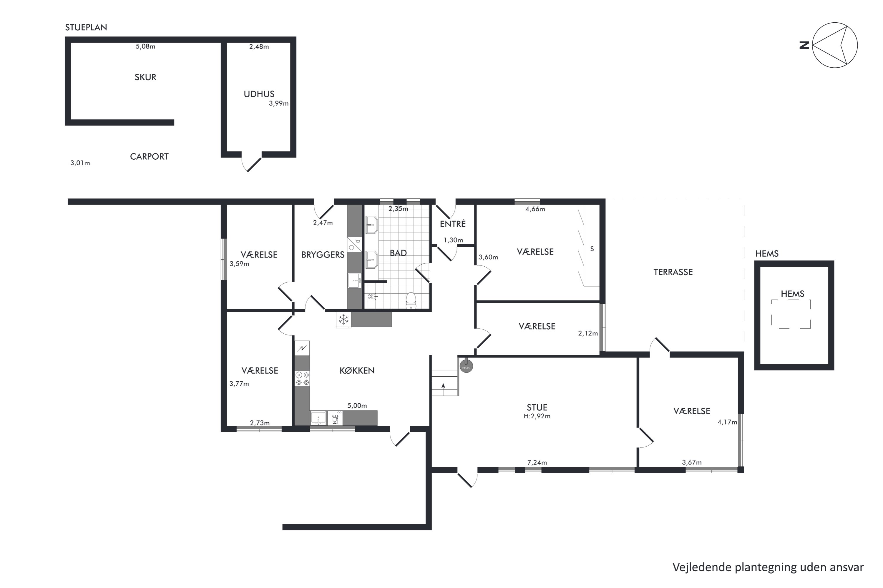 Plantegninger billede af Neptunvej 61, 8800 Viborg
