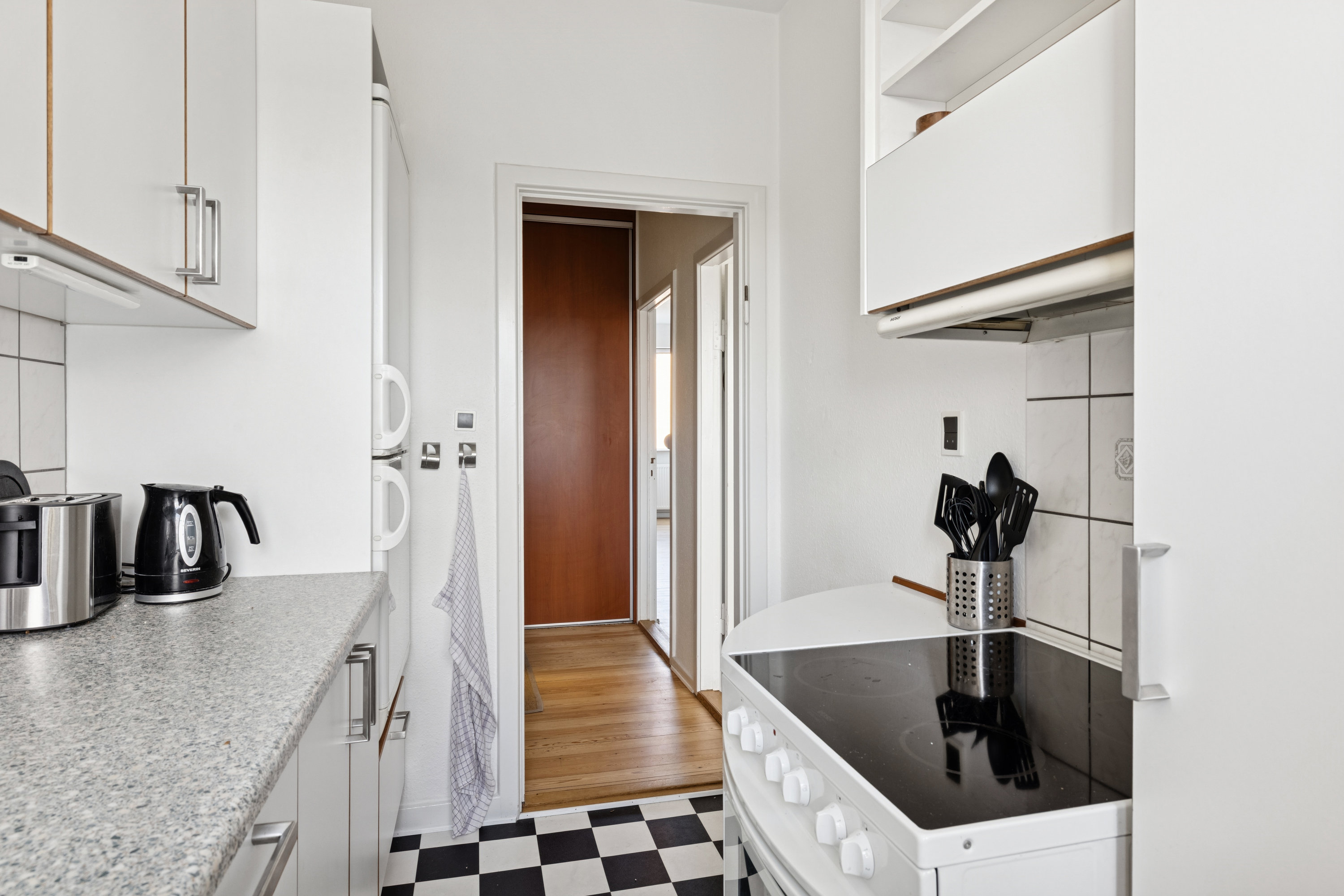 Fremhævet køkken billede i fuldskærmstilstand. Billede af Broparken 10, 2. th., 8800 Viborg