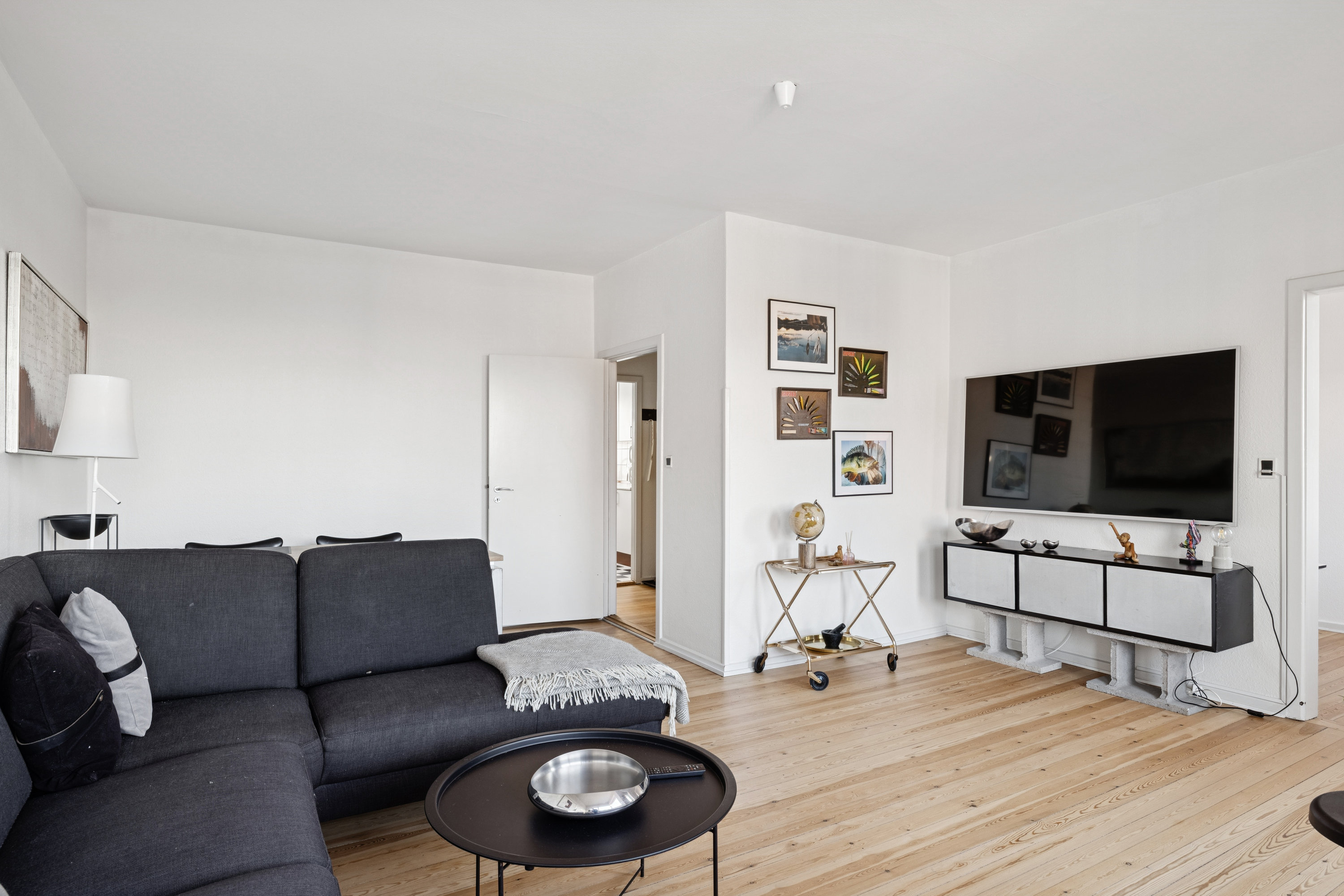 Fremhævet stue billede i fuldskærmstilstand. Billede af Broparken 10, 2. th., 8800 Viborg