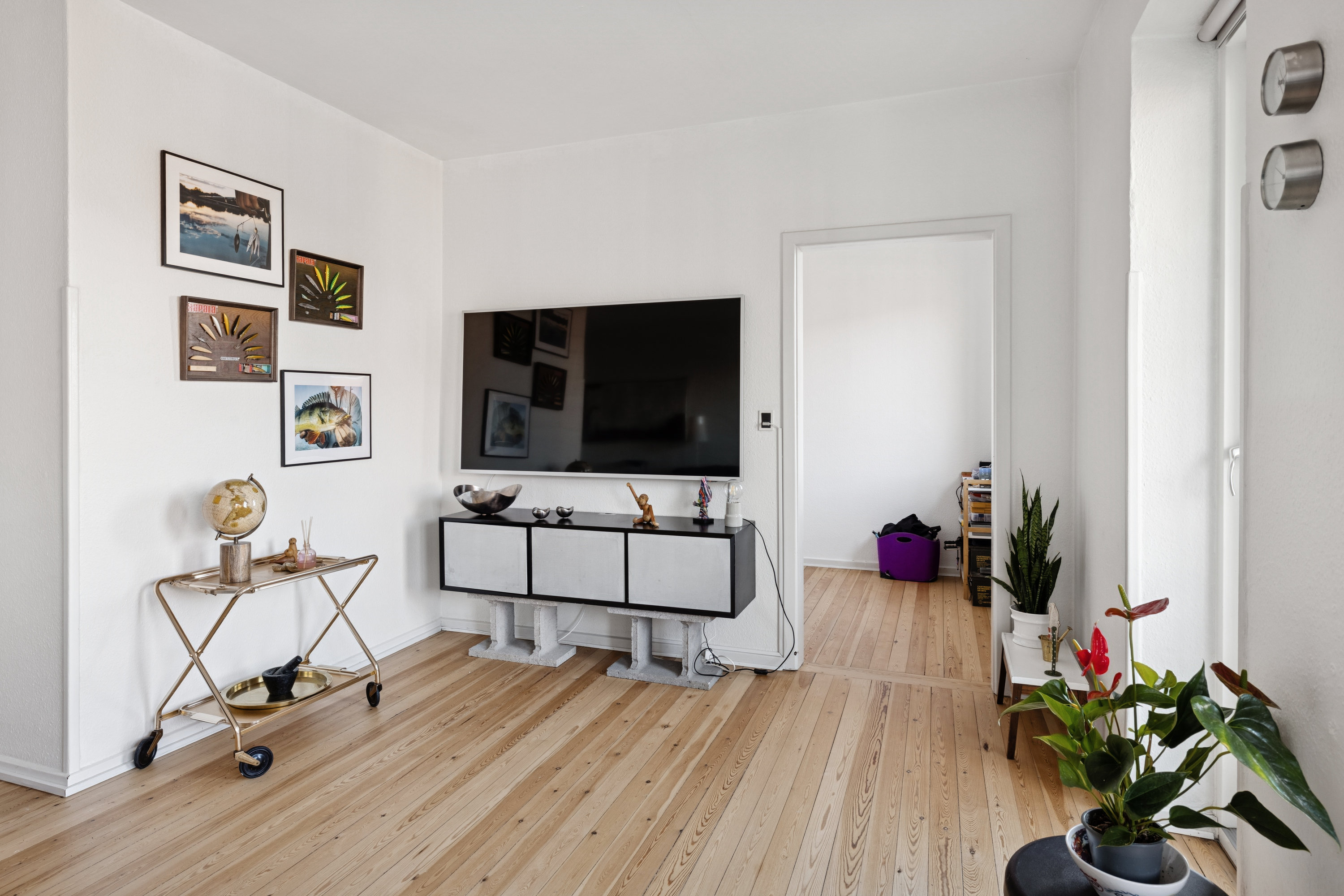 Fremhævet stue billede i fuldskærmstilstand. Billede af Broparken 10, 2. th., 8800 Viborg