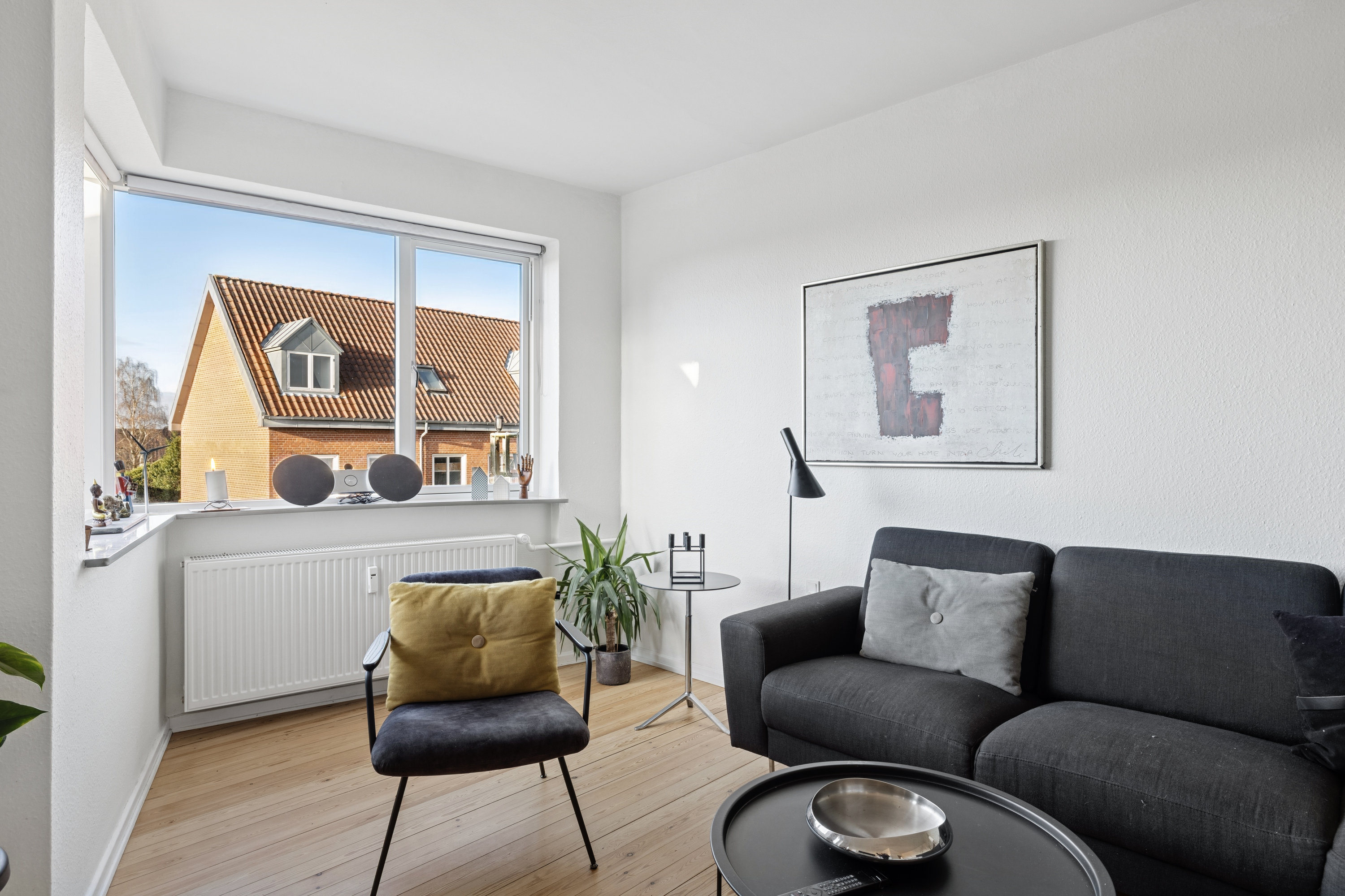 Fremhævet stue billede i fuldskærmstilstand. Billede af Broparken 10, 2. th., 8800 Viborg