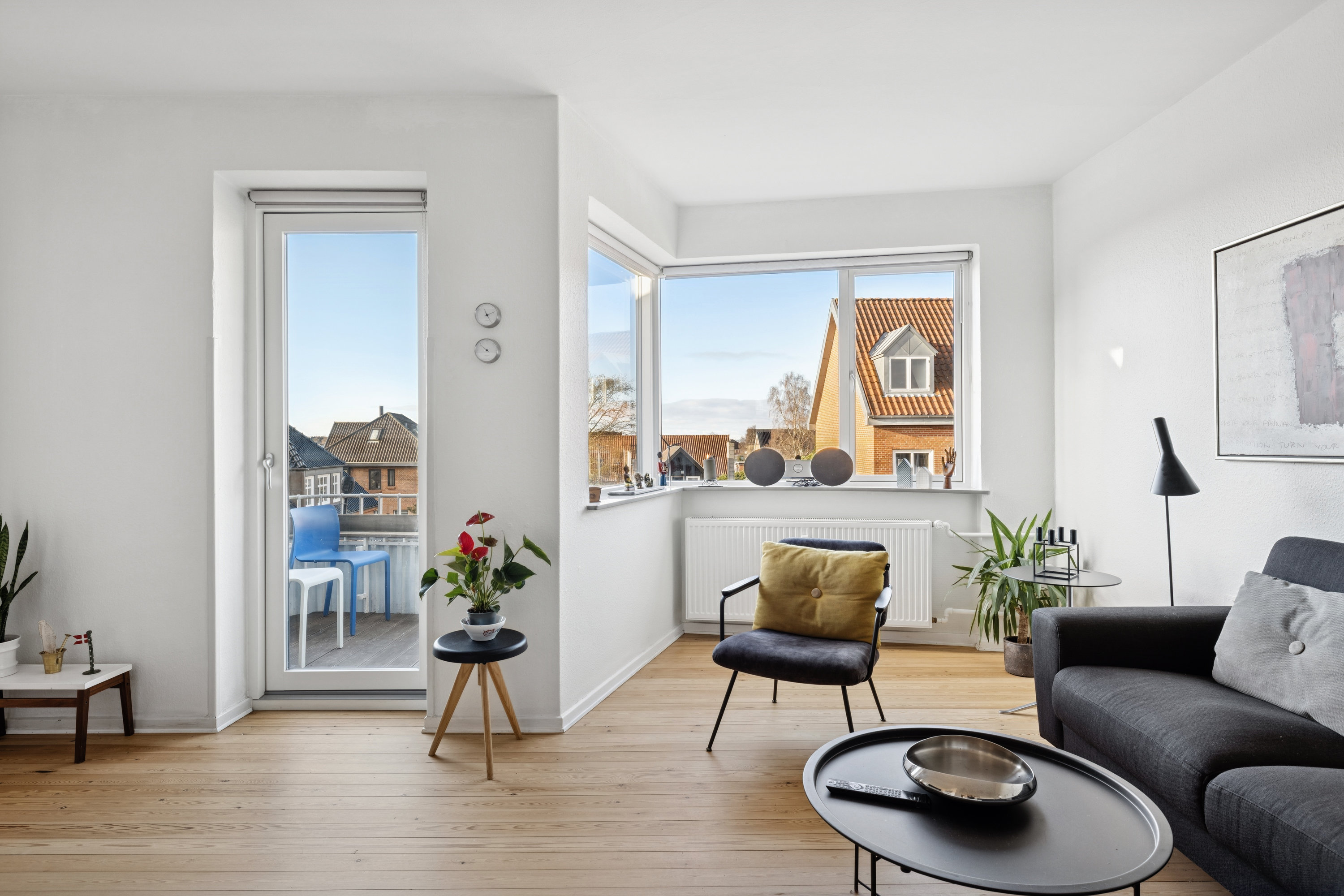 Fremhævet stue billede i fuldskærmstilstand. Billede af Broparken 10, 2. th., 8800 Viborg