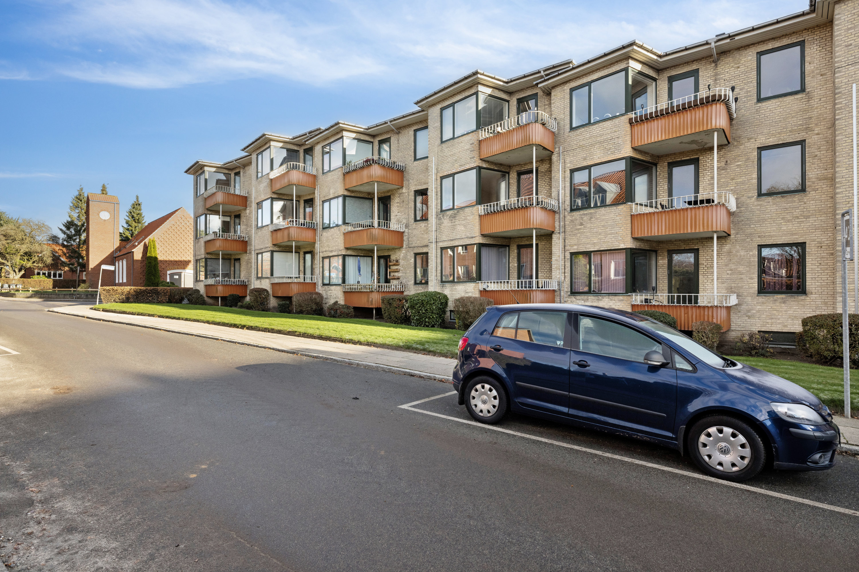 Fremhævet andet billede i fuldskærmstilstand. Billede af Broparken 10, 2. th., 8800 Viborg