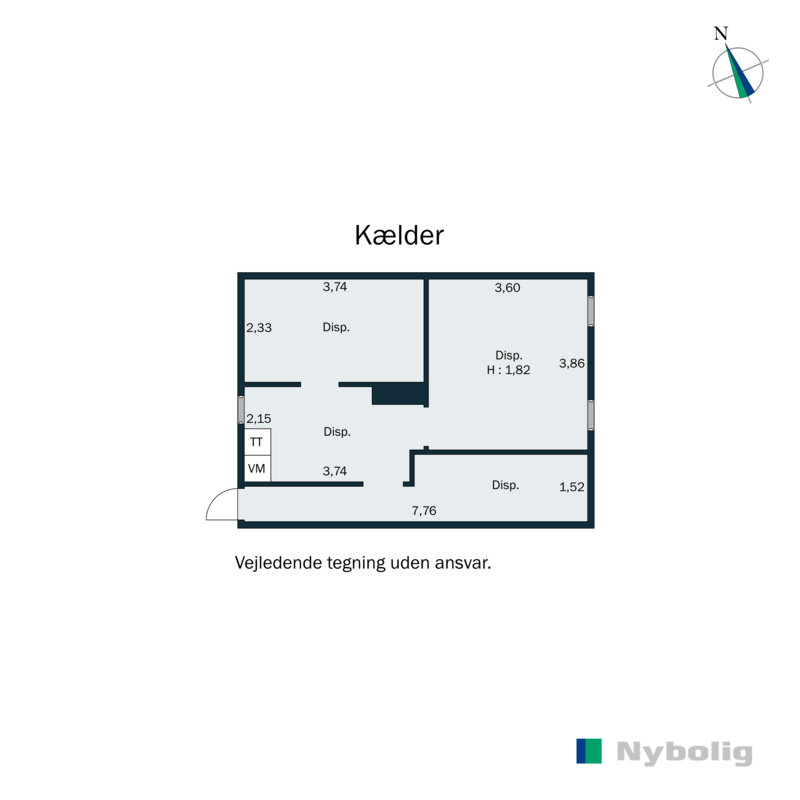 Plantegninger billede af Skovvejen 21, 8000 Aarhus C