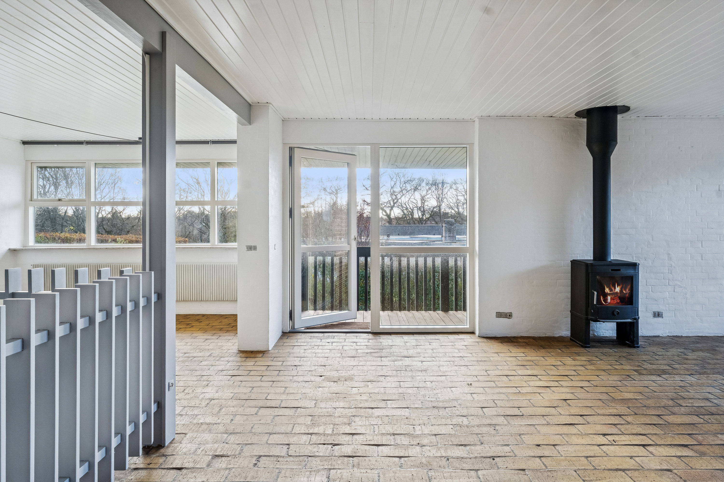 Fremhævet stue billede i fuldskærmstilstand. Billede af Saturnvej 4, 8881 Thorsø