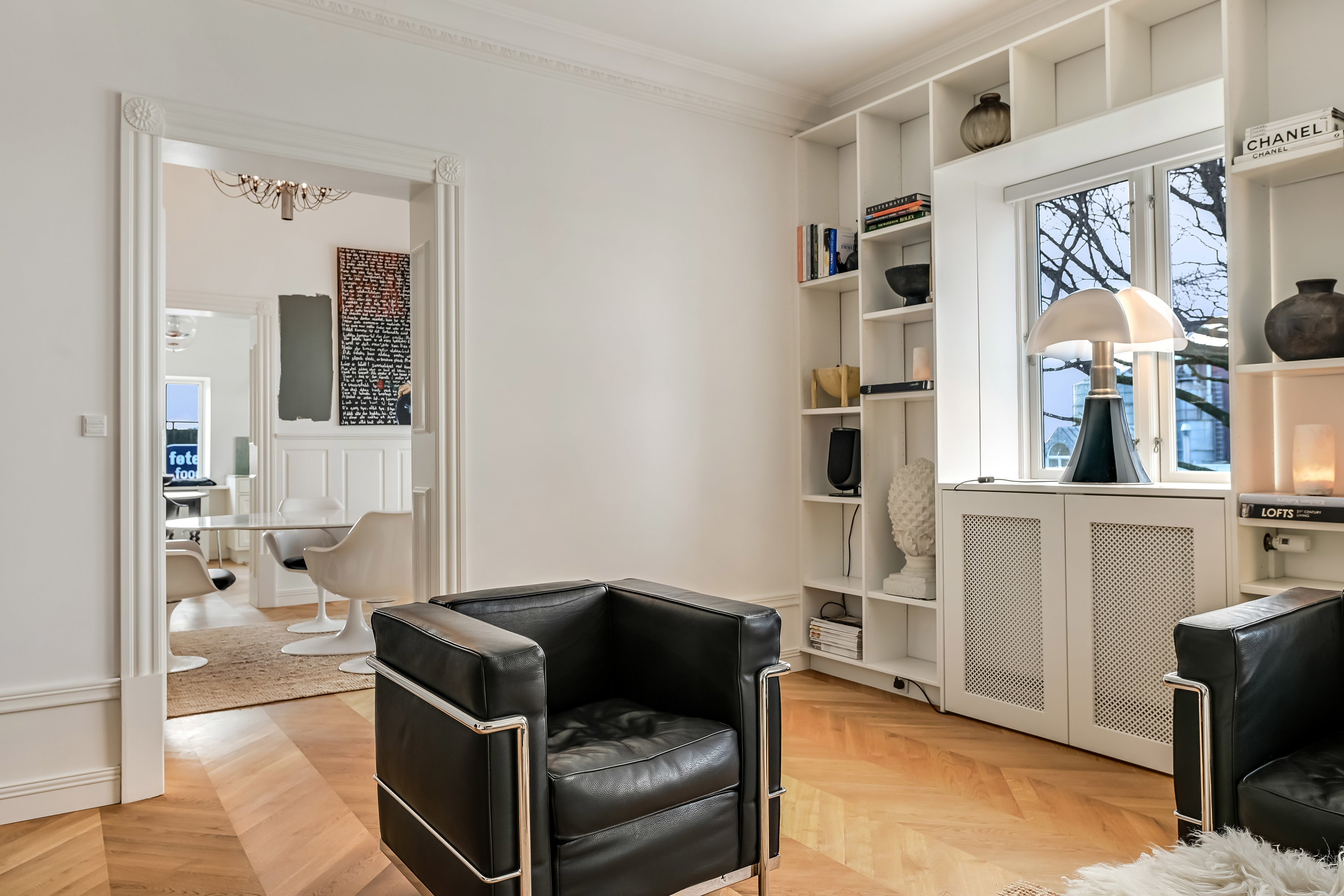 Fremhævet stue billede i fuldskærmstilstand. Billede af Kronprinsensgade 2, 1., 6700 Esbjerg