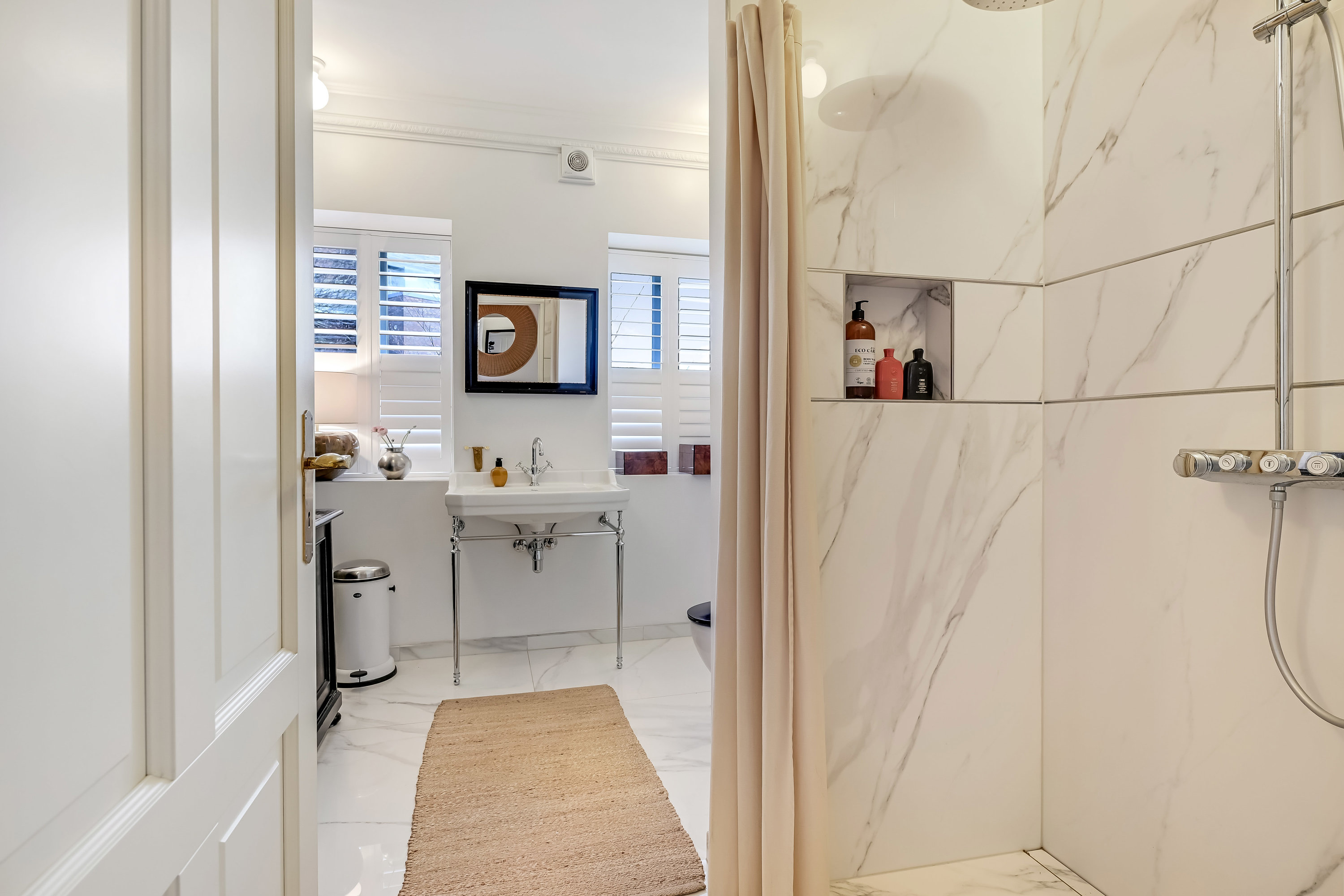 Fremhævet badeværelse billede i fuldskærmstilstand. Billede af Kronprinsensgade 2, 1., 6700 Esbjerg