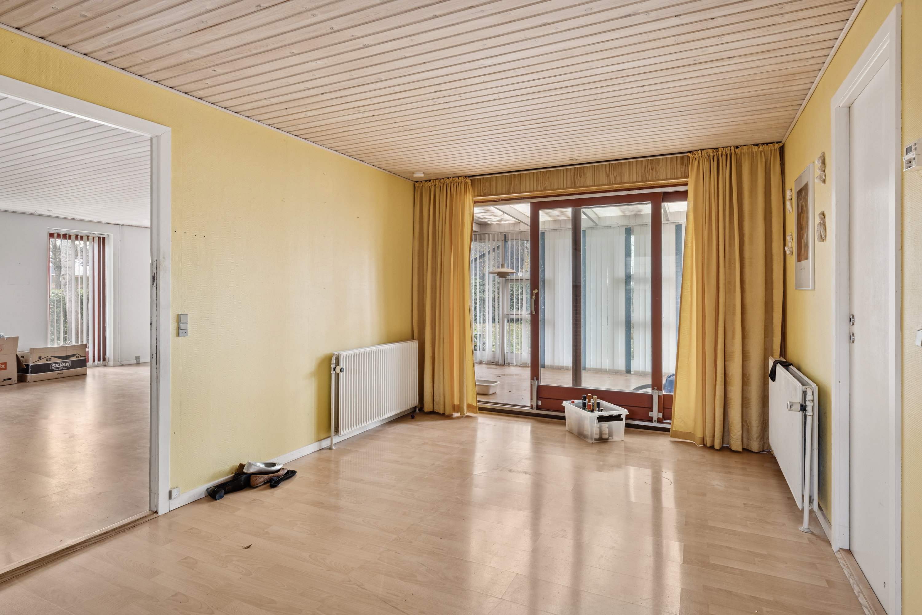 Fremhævet stue billede i fuldskærmstilstand. Billede af Baneskellet 8, 8830 Tjele