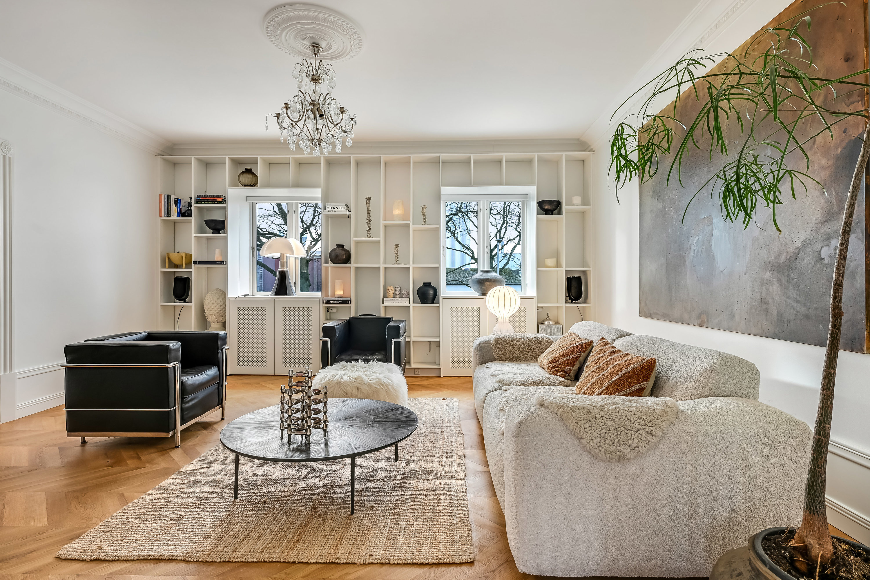 Fremhævet stue billede i fuldskærmstilstand. Billede af Kronprinsensgade 2, 1., 6700 Esbjerg