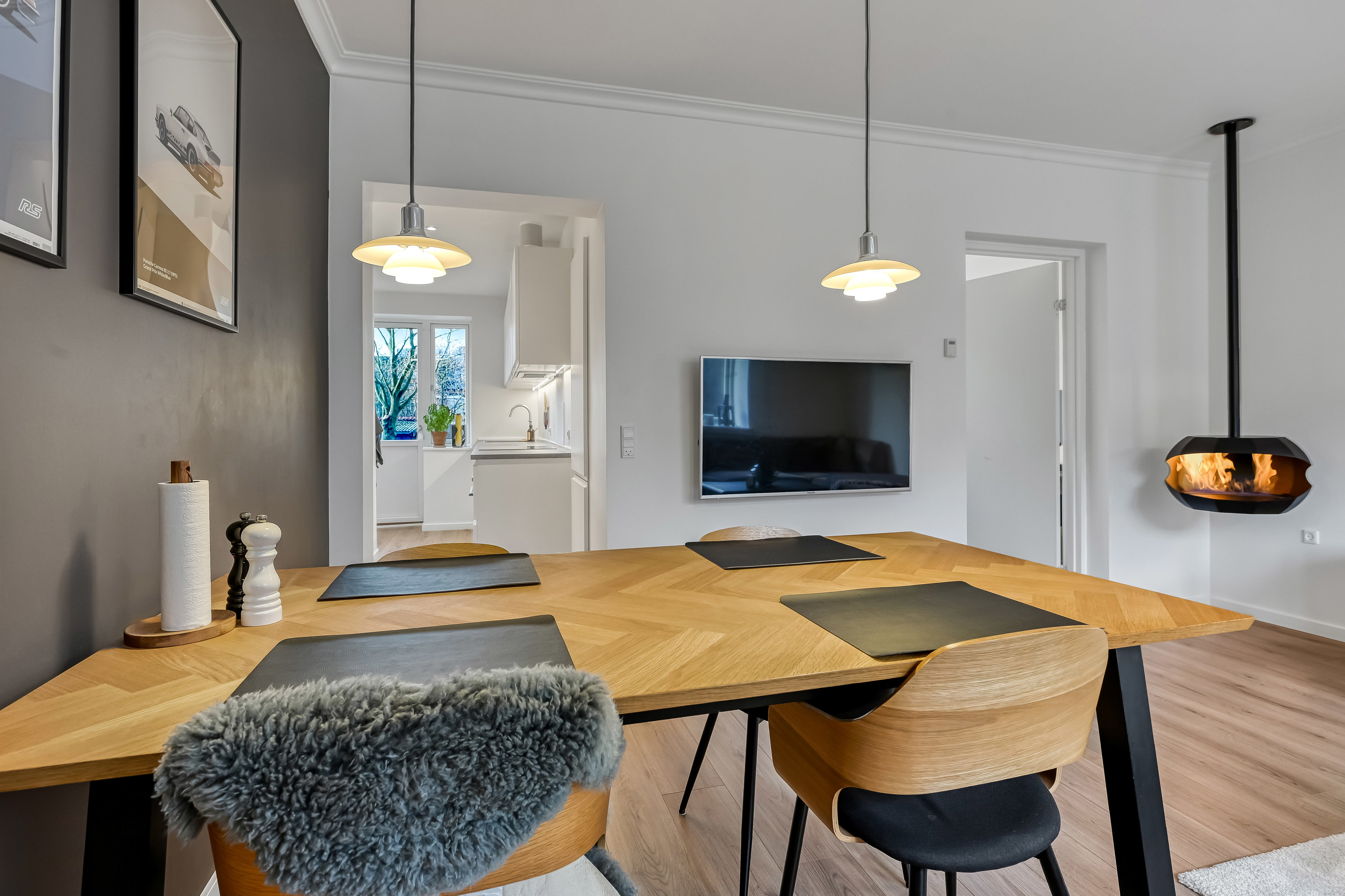 Fremhævet stue billede i fuldskærmstilstand. Billede af Willemoesgade 48, st.. th., 6700 Esbjerg