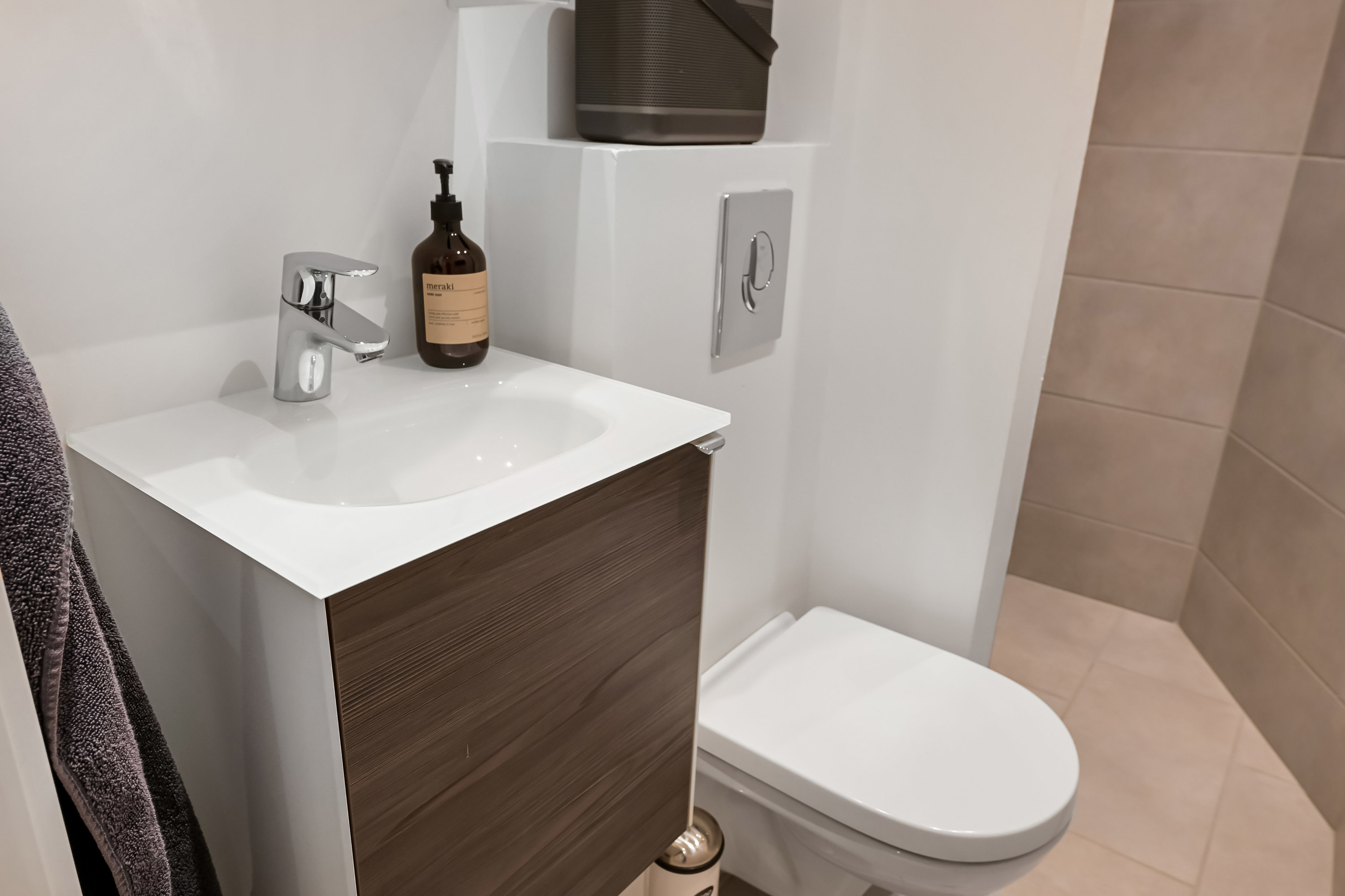 Fremhævet badeværelse billede i fuldskærmstilstand. Billede af Willemoesgade 48, st.. th., 6700 Esbjerg