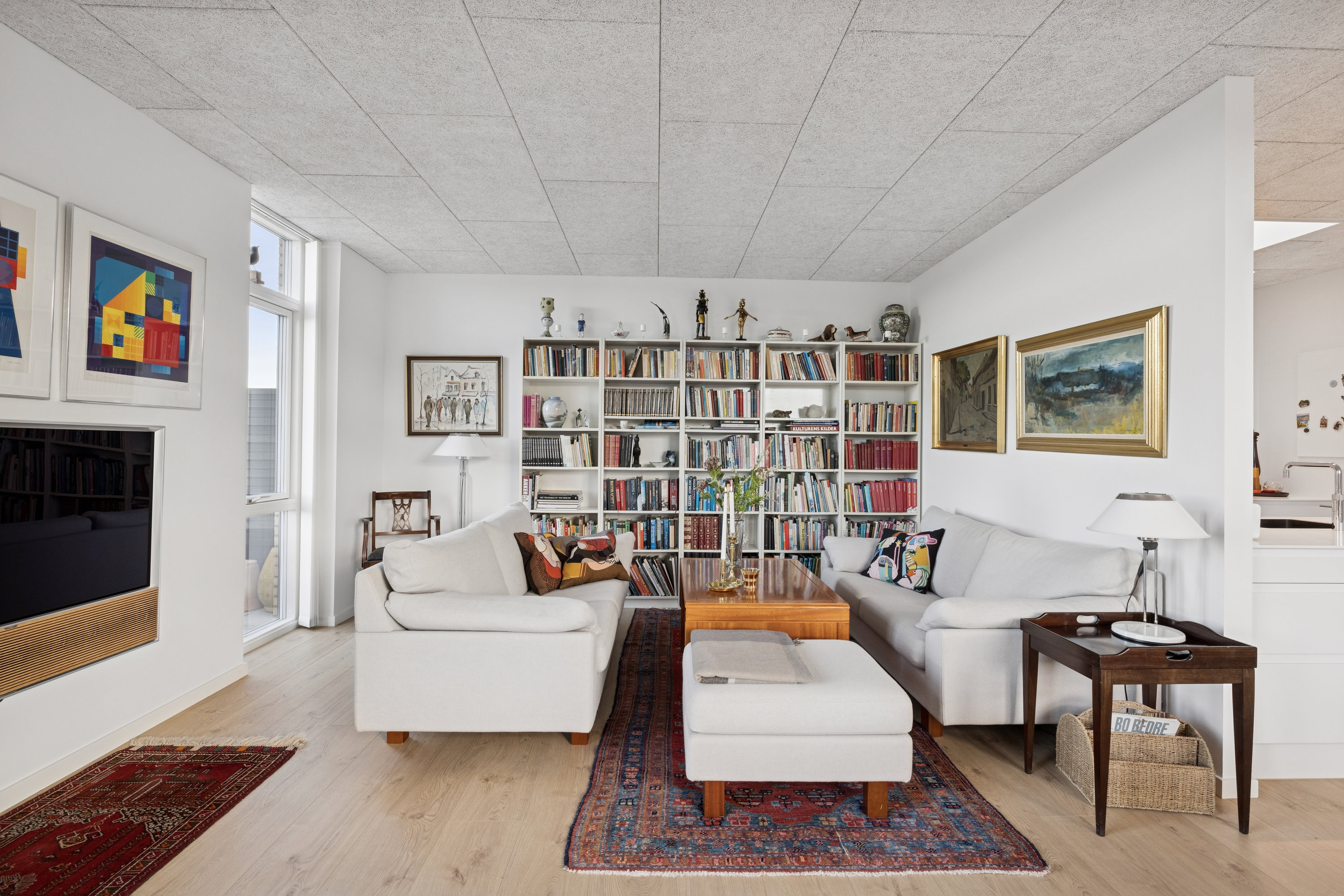 Fremhævet stue billede i fuldskærmstilstand. Billede af Hyacinten 5, 8800 Viborg