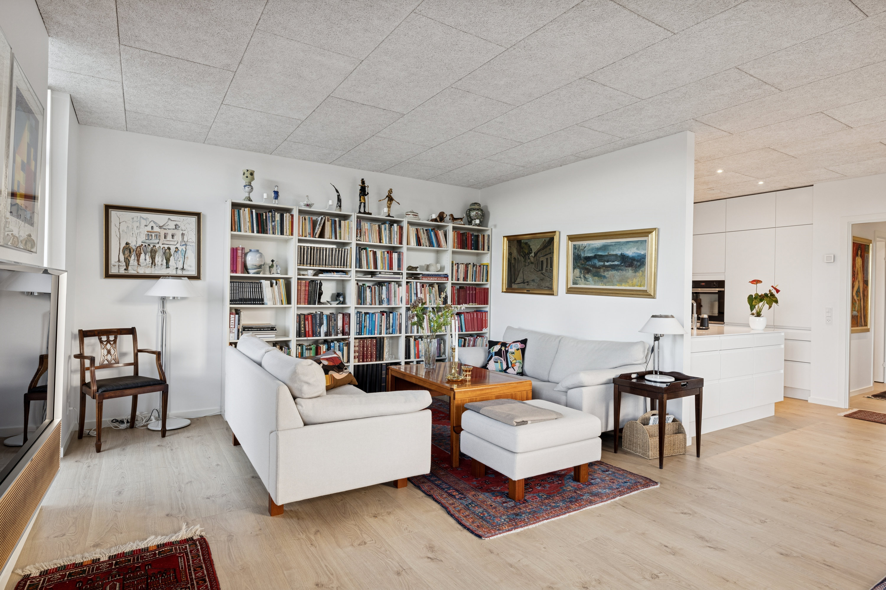 Fremhævet stue billede i fuldskærmstilstand. Billede af Hyacinten 5, 8800 Viborg