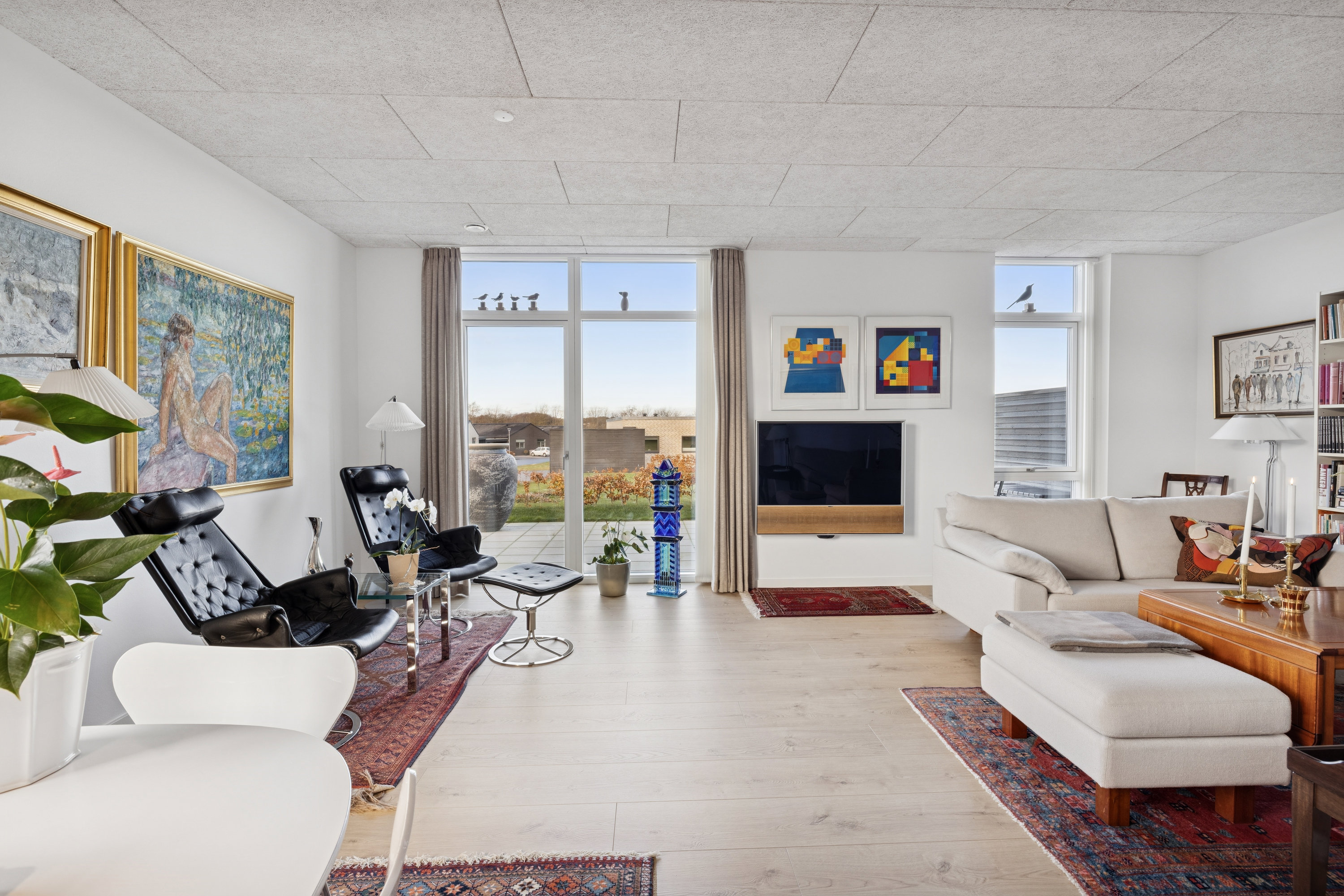 Fremhævet stue billede i fuldskærmstilstand. Billede af Hyacinten 5, 8800 Viborg