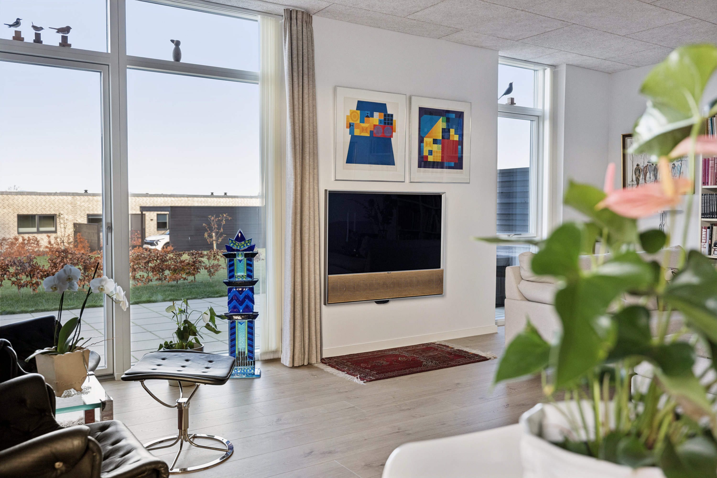 Fremhævet stue billede i fuldskærmstilstand. Billede af Hyacinten 5, 8800 Viborg