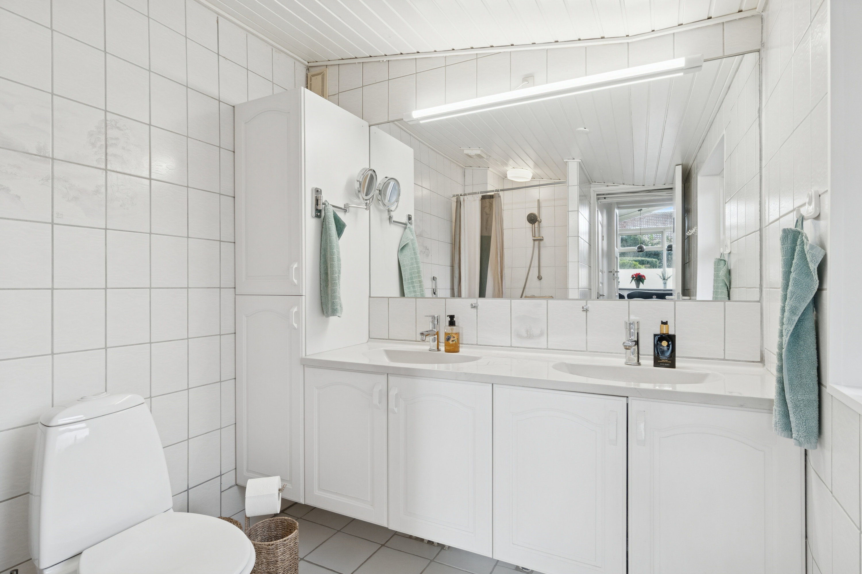 Fremhævet badeværelse billede i fuldskærmstilstand. Billede af Valbygårdsvej 60, 4200 Slagelse