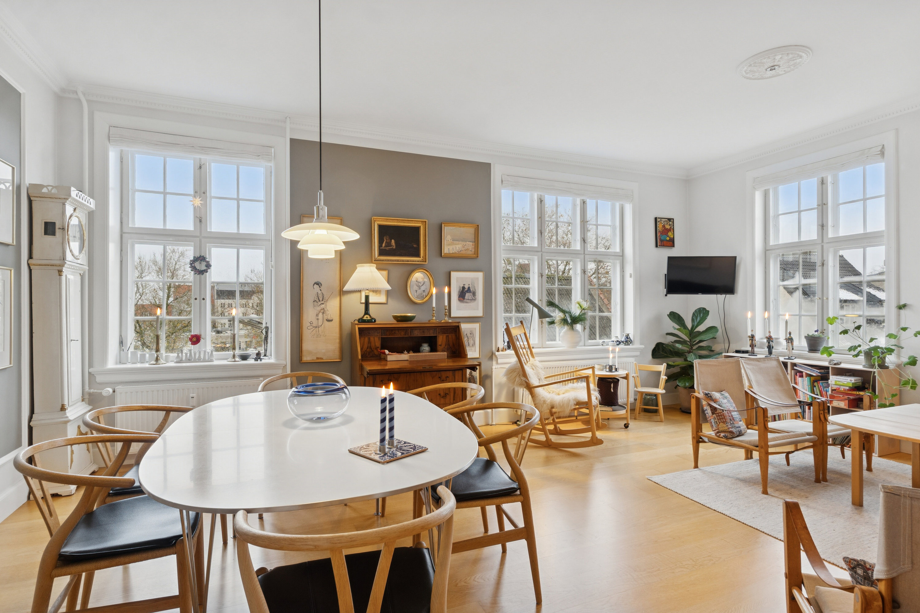 Fremhævet spisestue billede i fuldskærmstilstand. Billede af Bredgade 19, 2. th., 4000 Roskilde