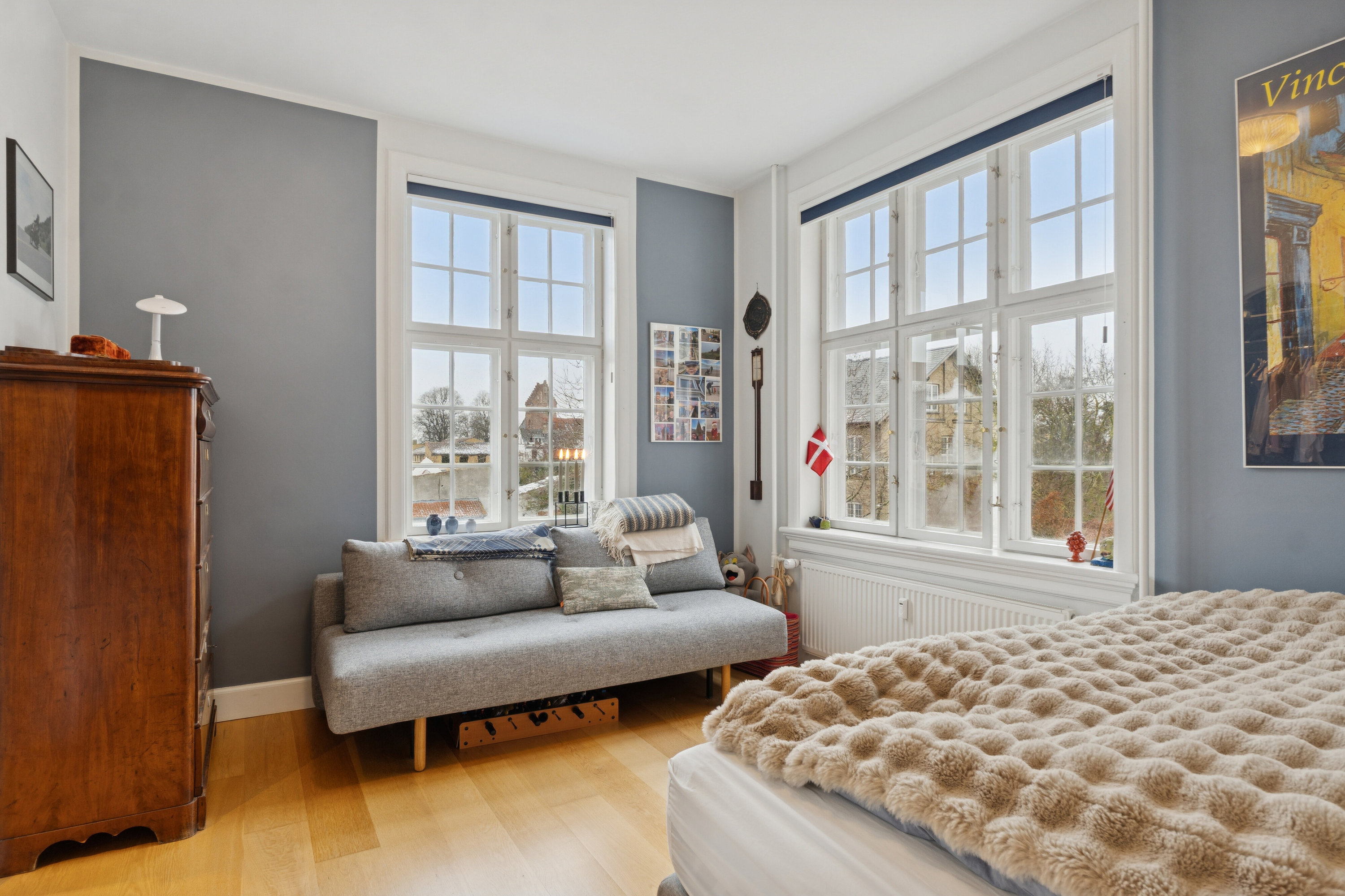 Fremhævet soveværelse billede i fuldskærmstilstand. Billede af Bredgade 19, 2. th., 4000 Roskilde