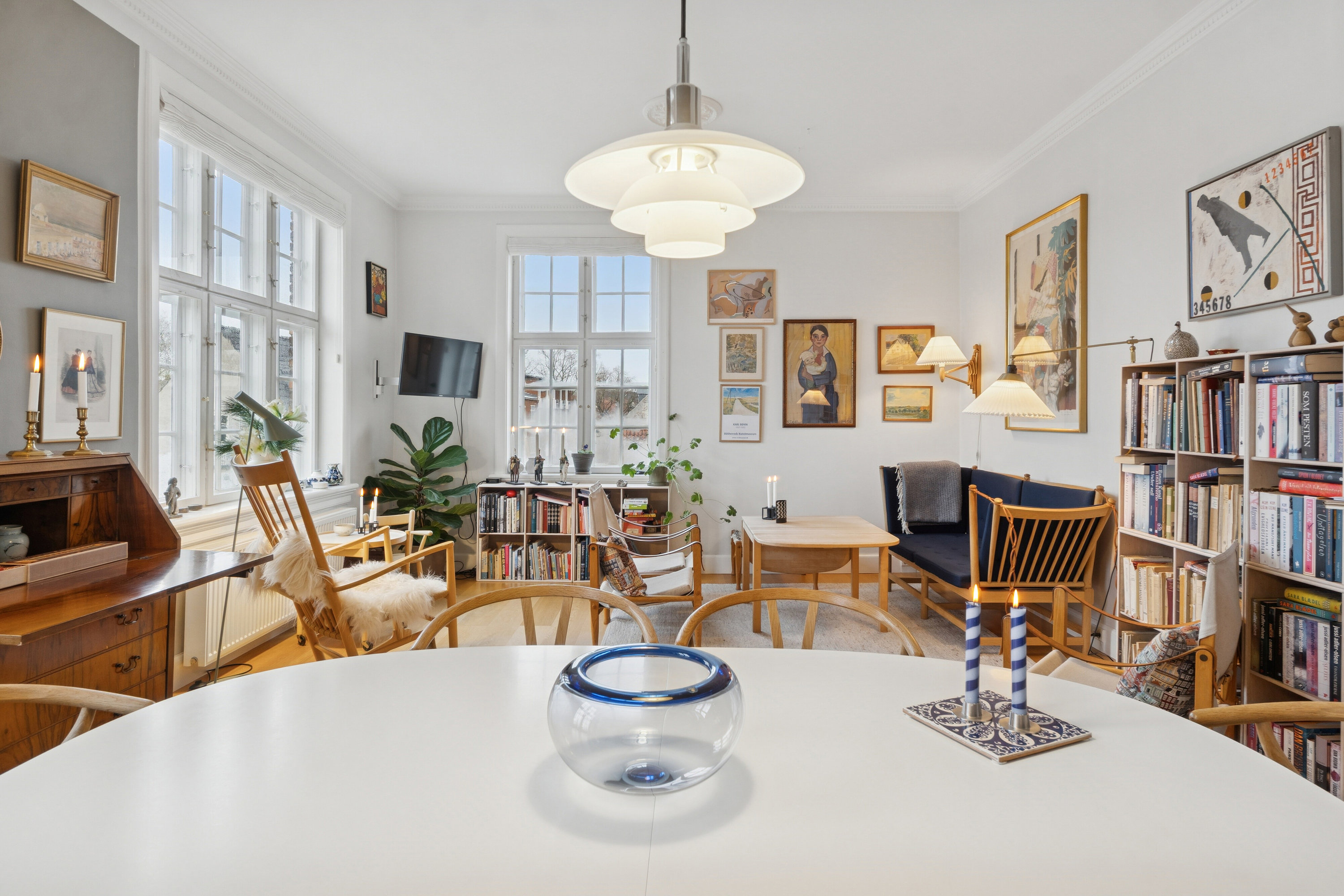 Fremhævet spisestue billede i fuldskærmstilstand. Billede af Bredgade 19, 2. th., 4000 Roskilde