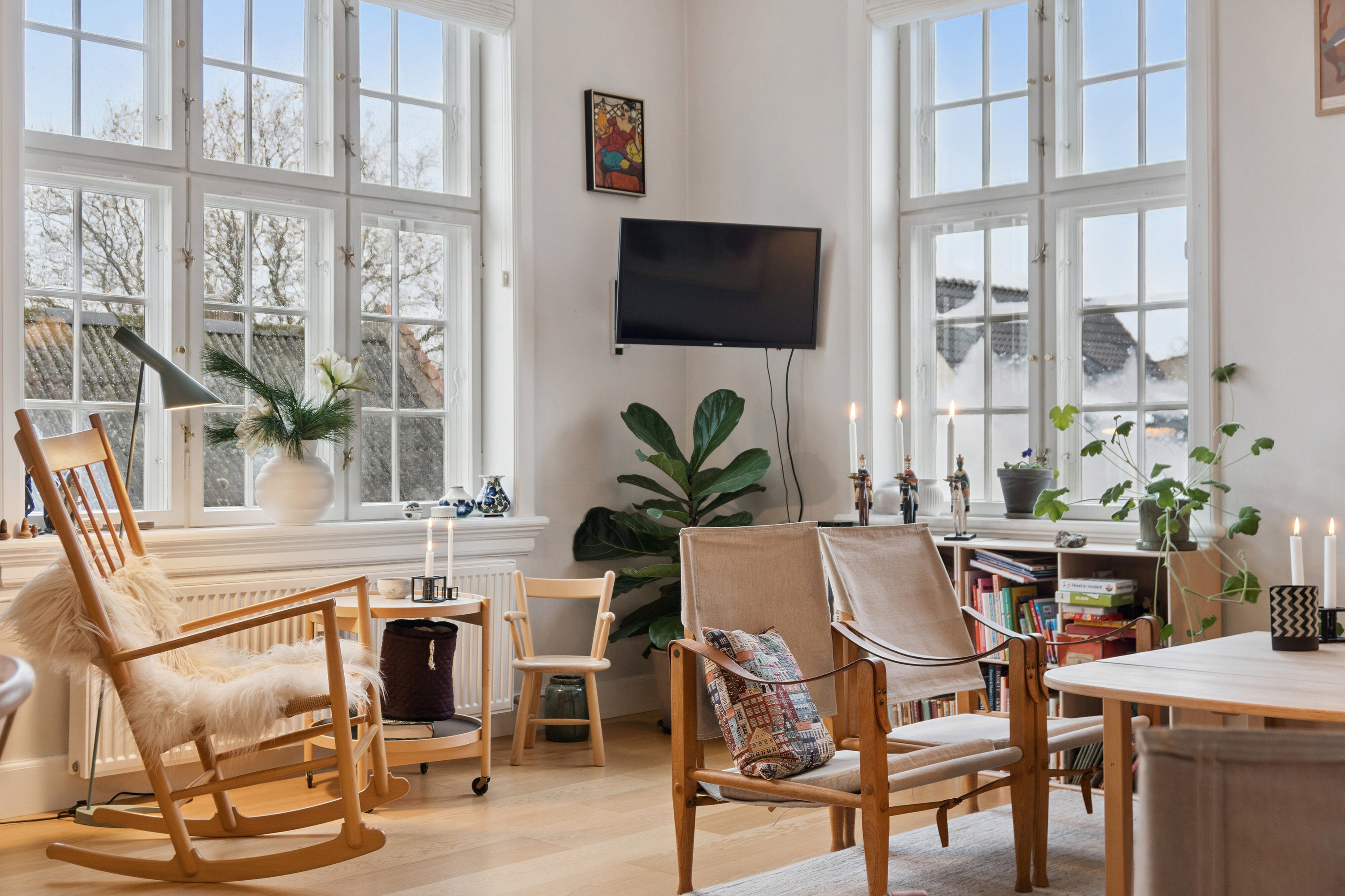 Fremhævet stue billede i fuldskærmstilstand. Billede af Bredgade 19, 2. th., 4000 Roskilde