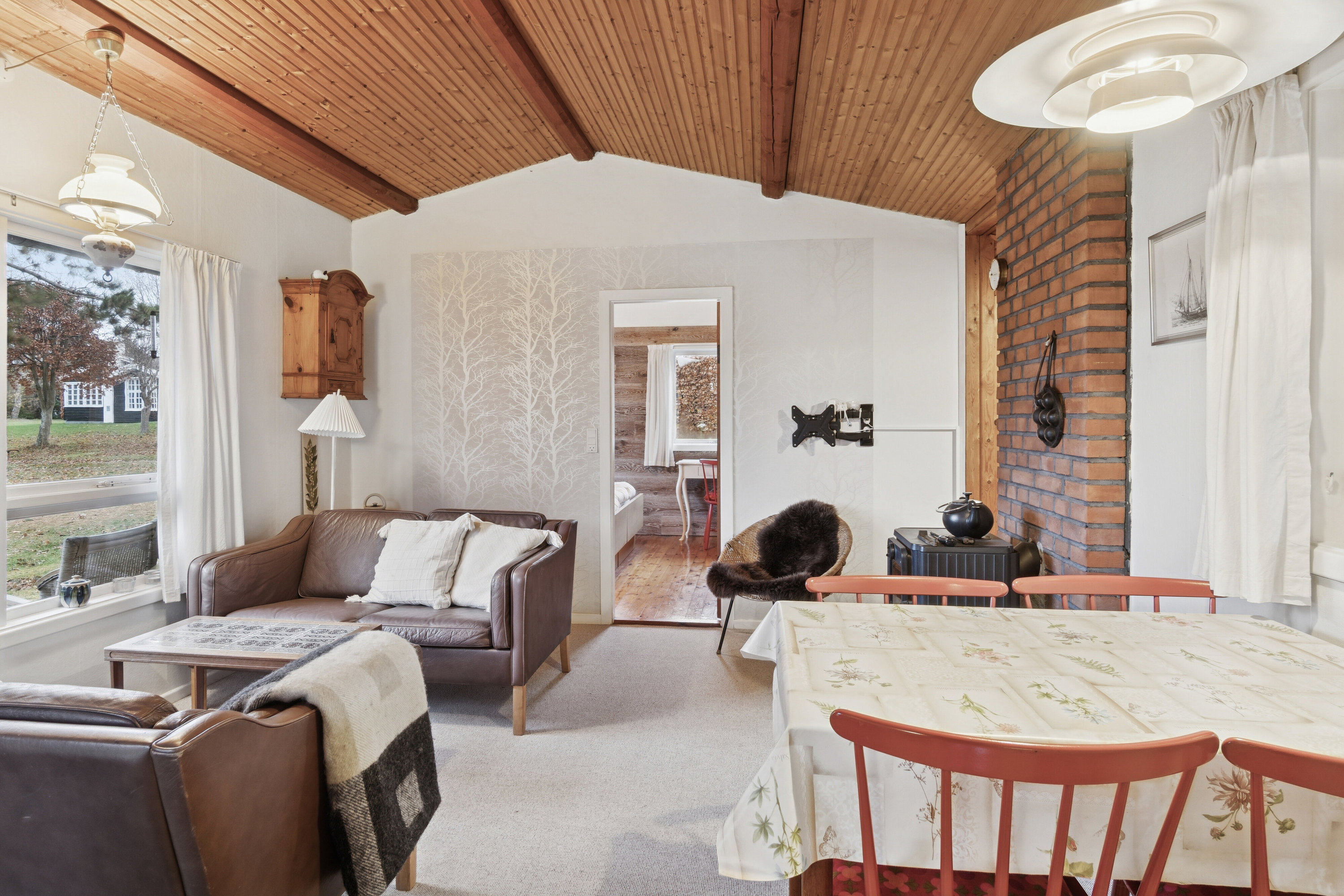 Fremhævet stue billede i fuldskærmstilstand. Billede af Elsdyrvej 10, Indelukket, 4550 Asnæs