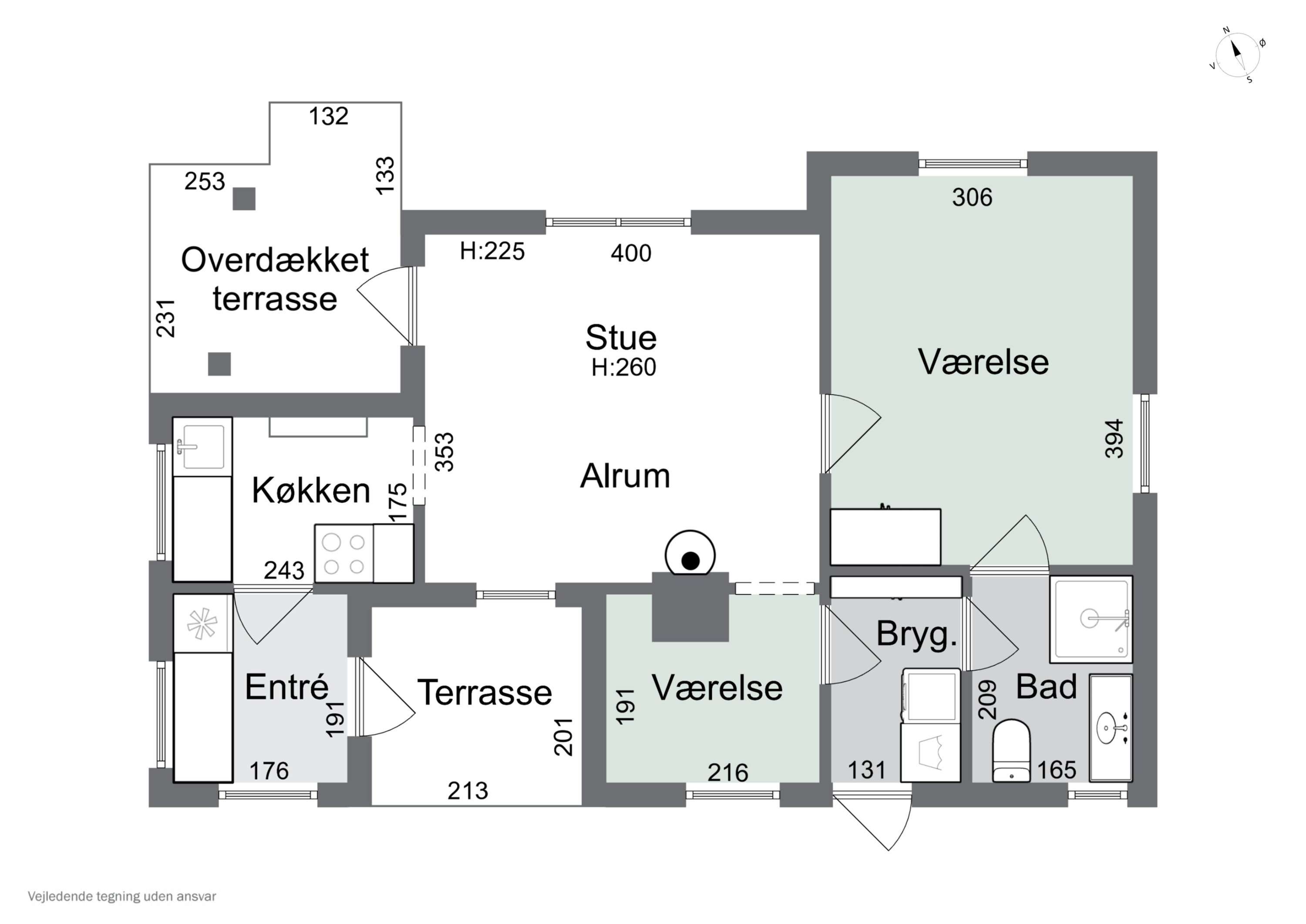Plantegninger billede af Elsdyrvej 10, Indelukket, 4550 Asnæs