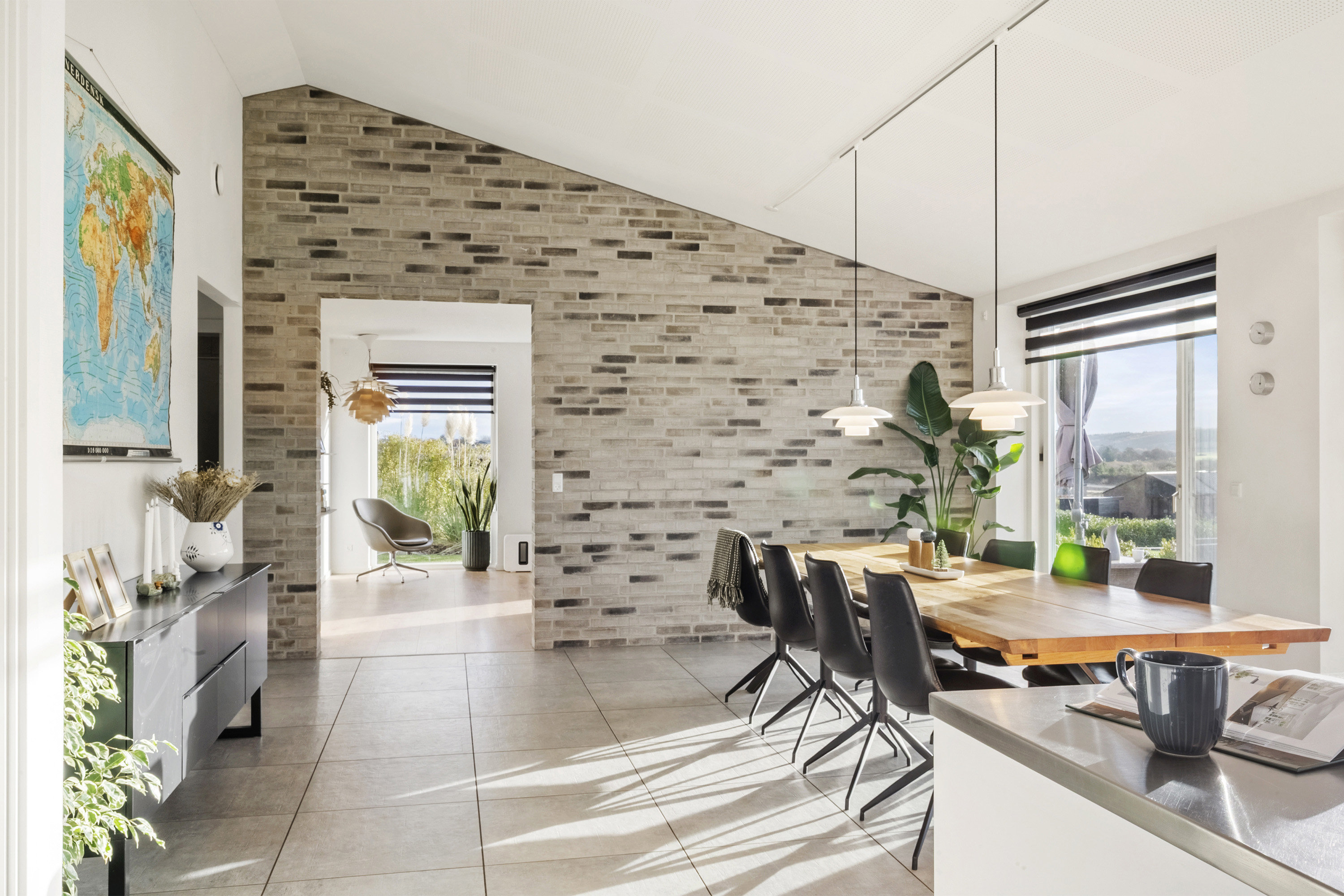 Fremhævet spisestue billede i fuldskærmstilstand. Billede af Renrosen 7, 8700 Horsens