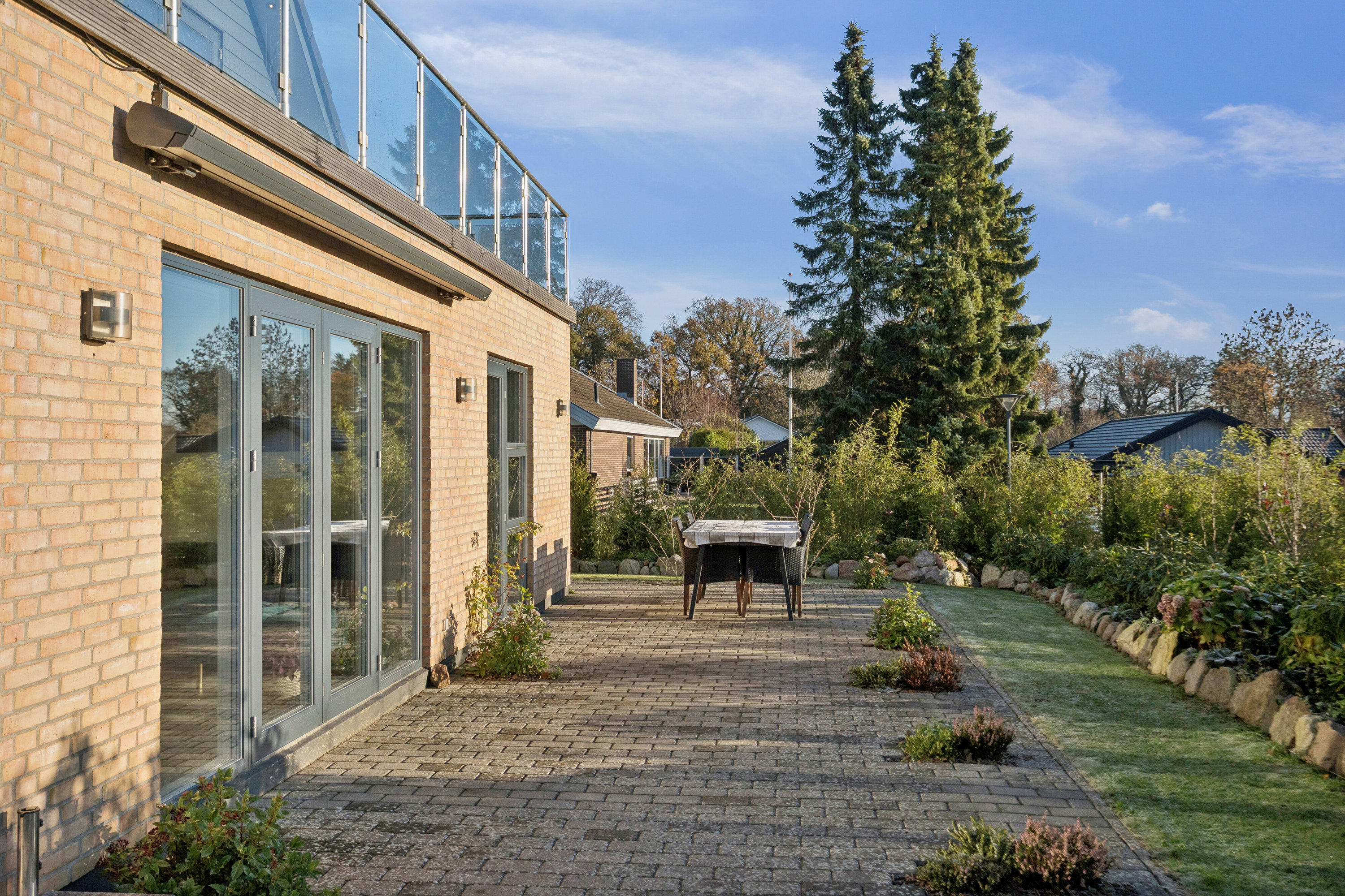 Fremhævet terrasse billede i fuldskærmstilstand. Billede af Musvitvej 6, Kollund, 6340 Kruså