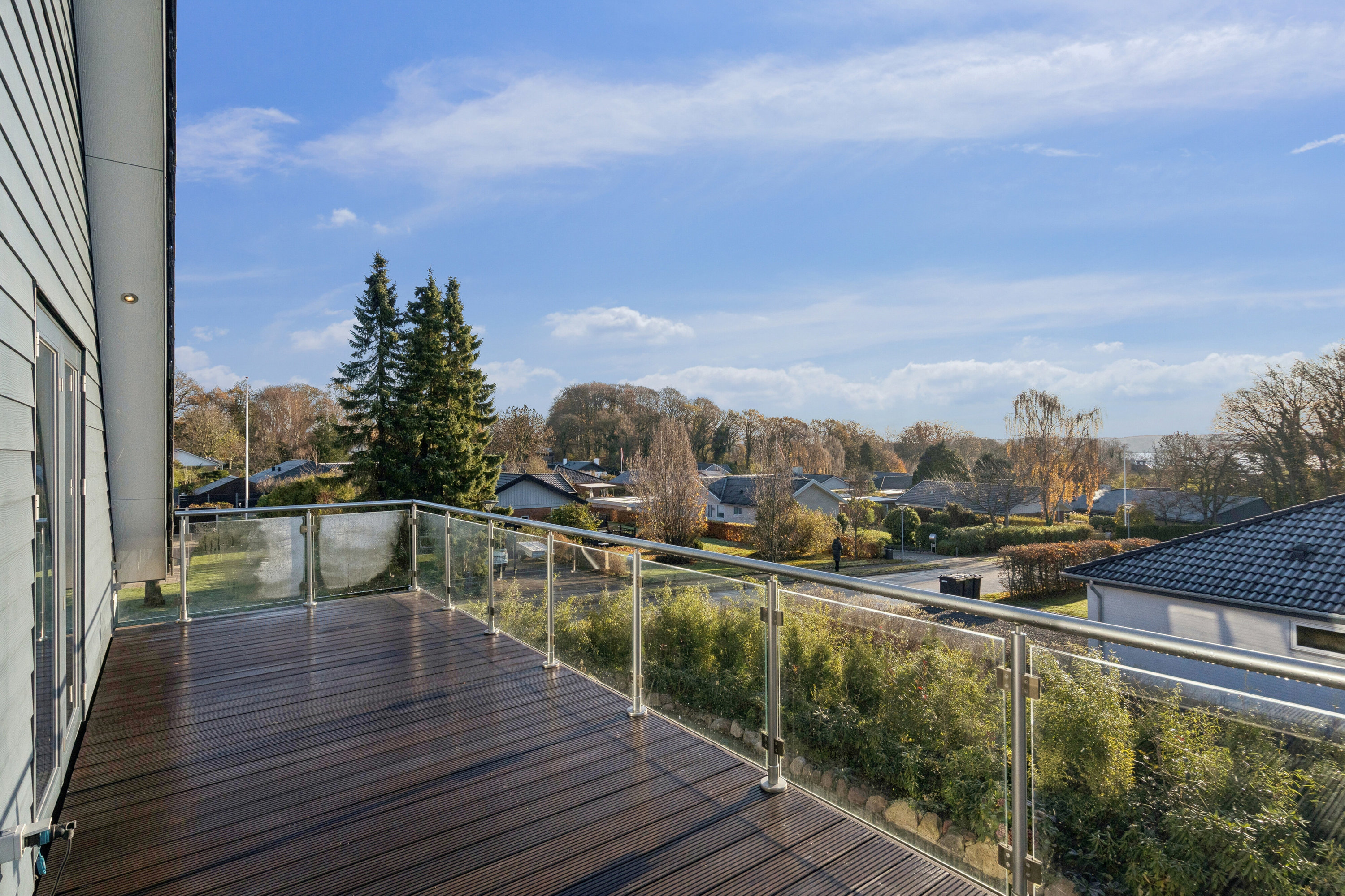 Fremhævet altan billede i fuldskærmstilstand. Billede af Musvitvej 6, Kollund, 6340 Kruså