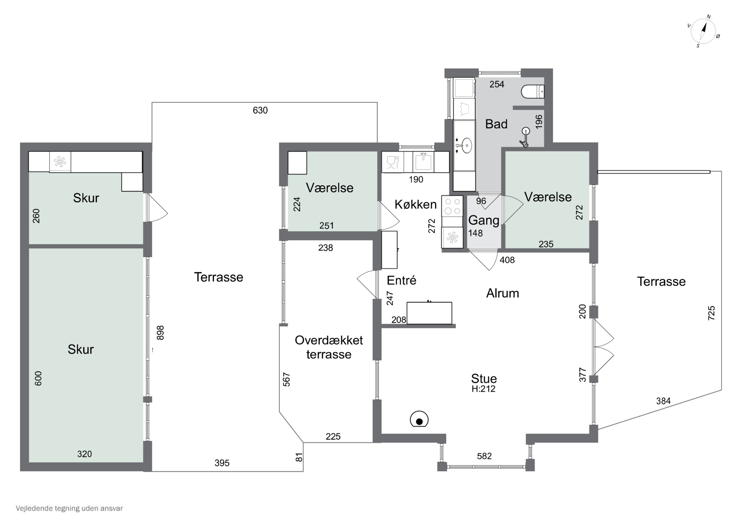Plantegninger billede af Skovvej 7, Sunddraget, 7790 Thyholm