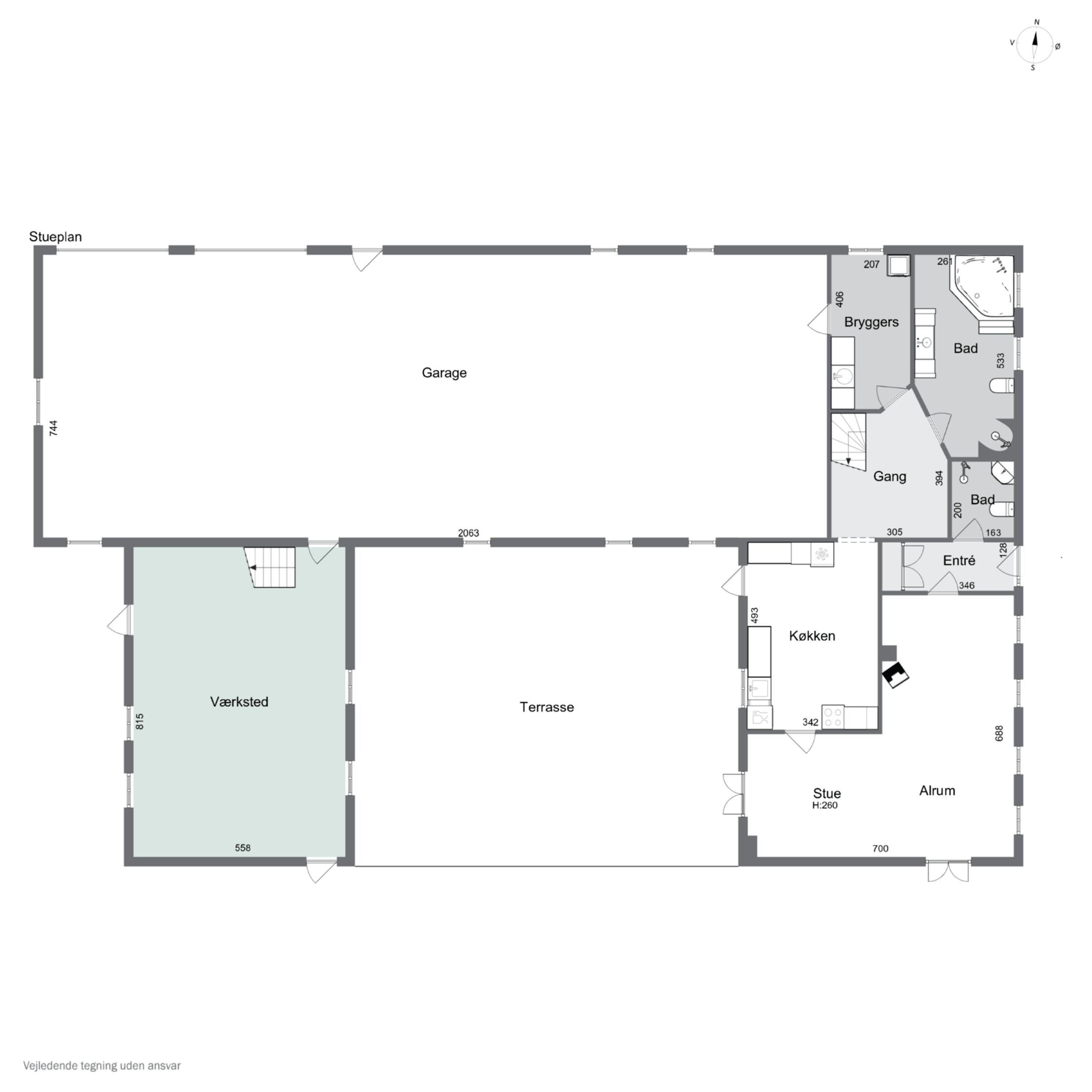Plantegninger billede af Brordrupvej 64, Kamstrup, 4000 Roskilde