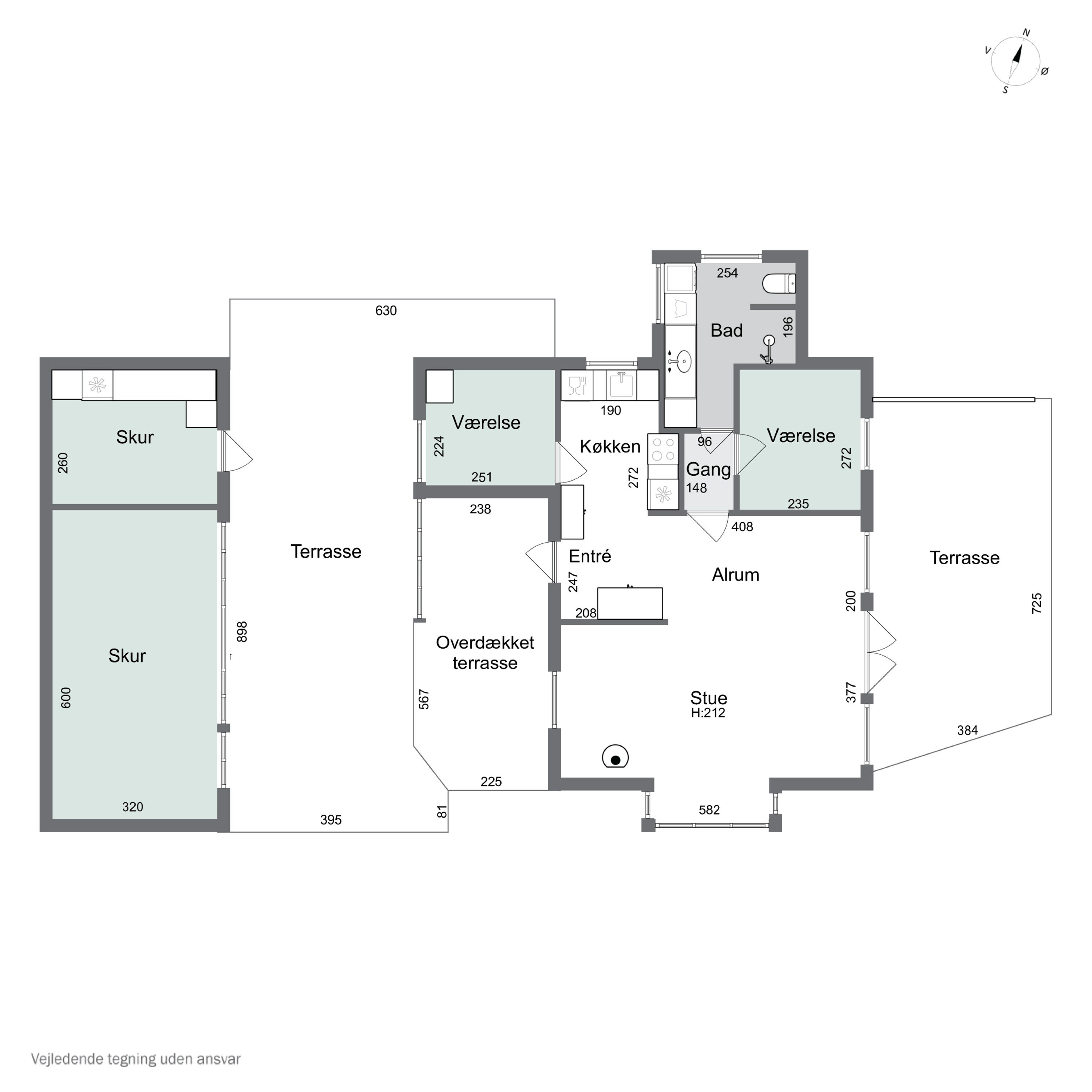 Plantegninger billede af Skovvej 7, Sunddraget, 7790 Thyholm