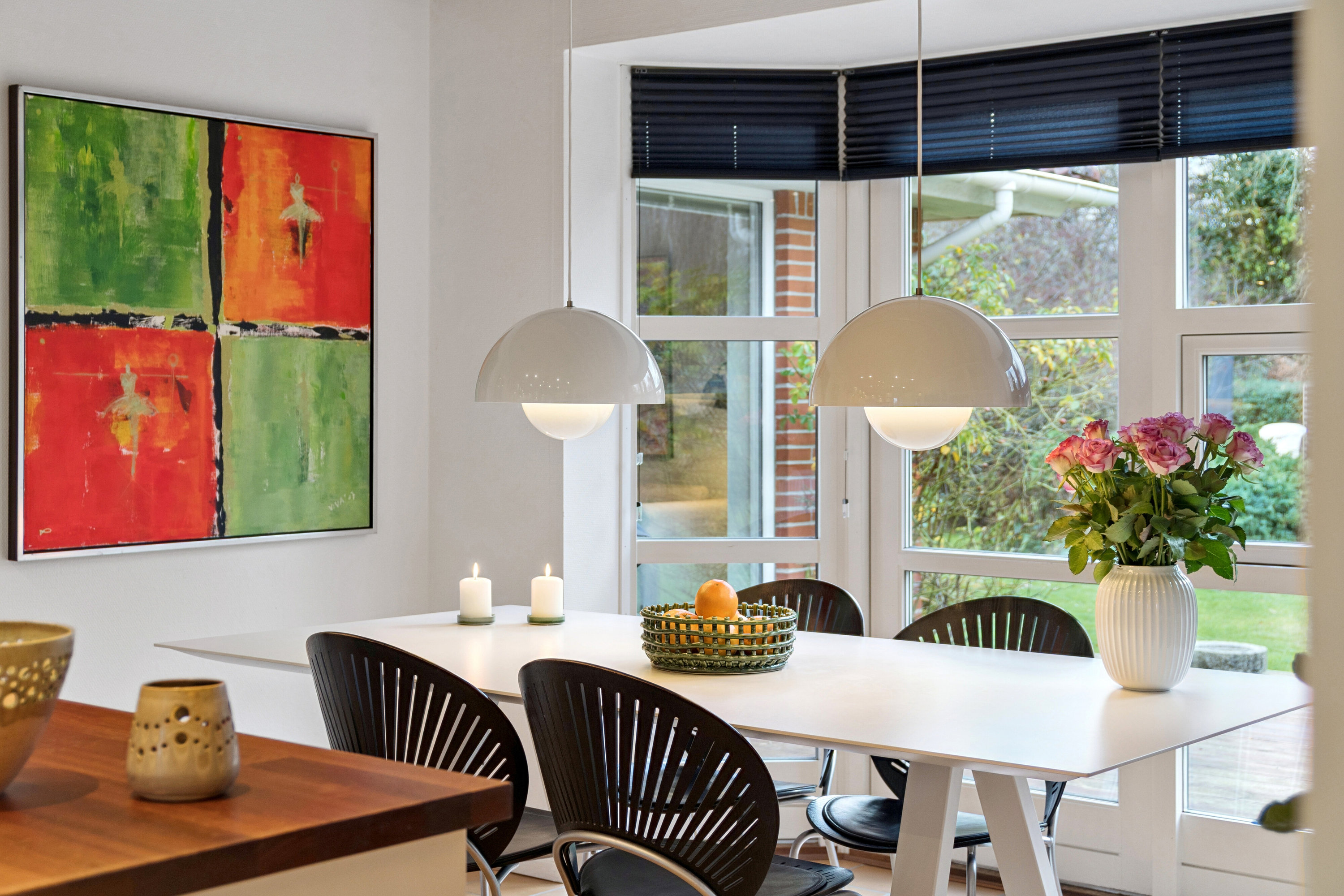 Fremhævet spisestue billede i fuldskærmstilstand. Billede af Plantagevej 77, 5462 Morud