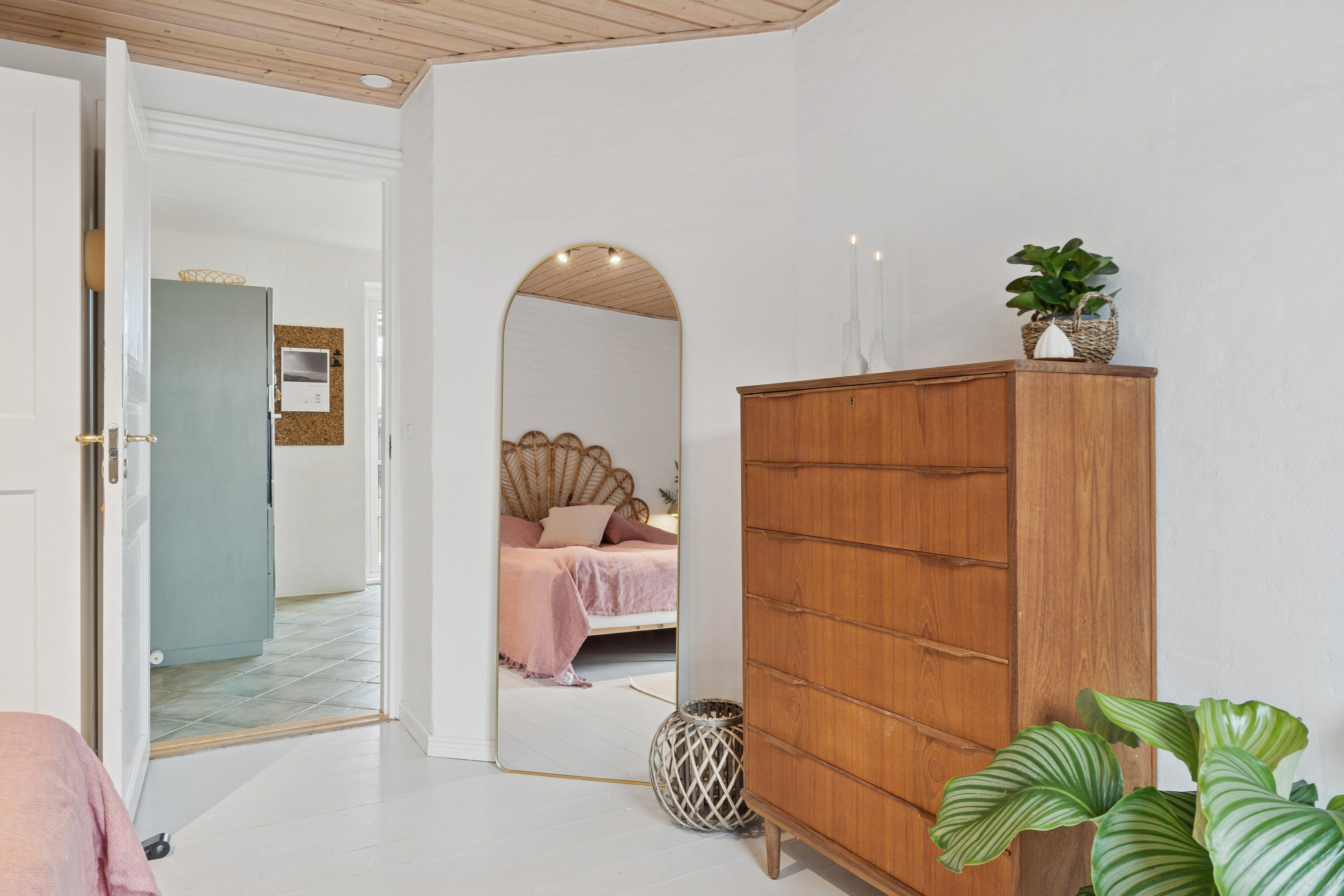 Fremhævet soveværelse billede i fuldskærmstilstand. Billede af Bavnbak 7, Klitmøller, 7700 Thisted