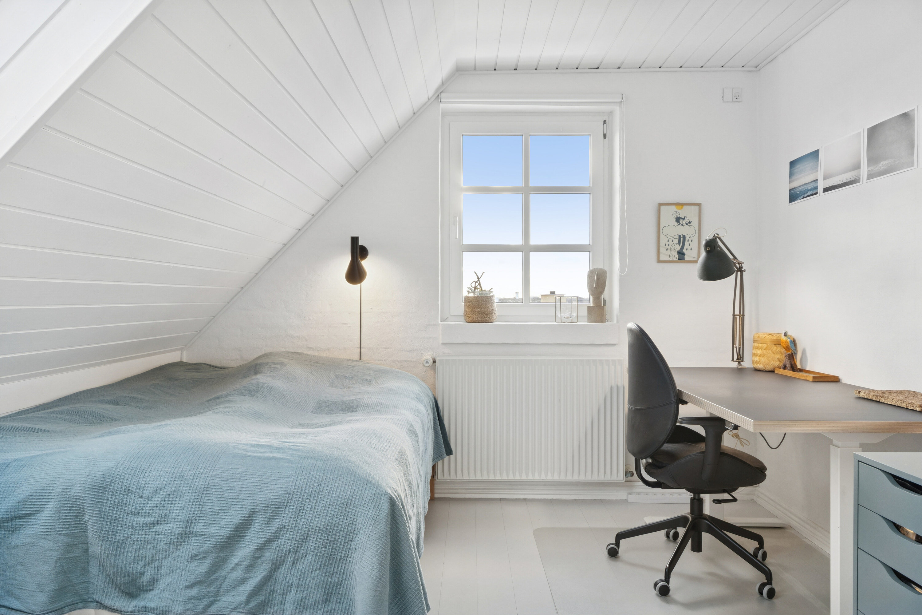 Fremhævet soveværelse billede i fuldskærmstilstand. Billede af Bavnbak 7, Klitmøller, 7700 Thisted