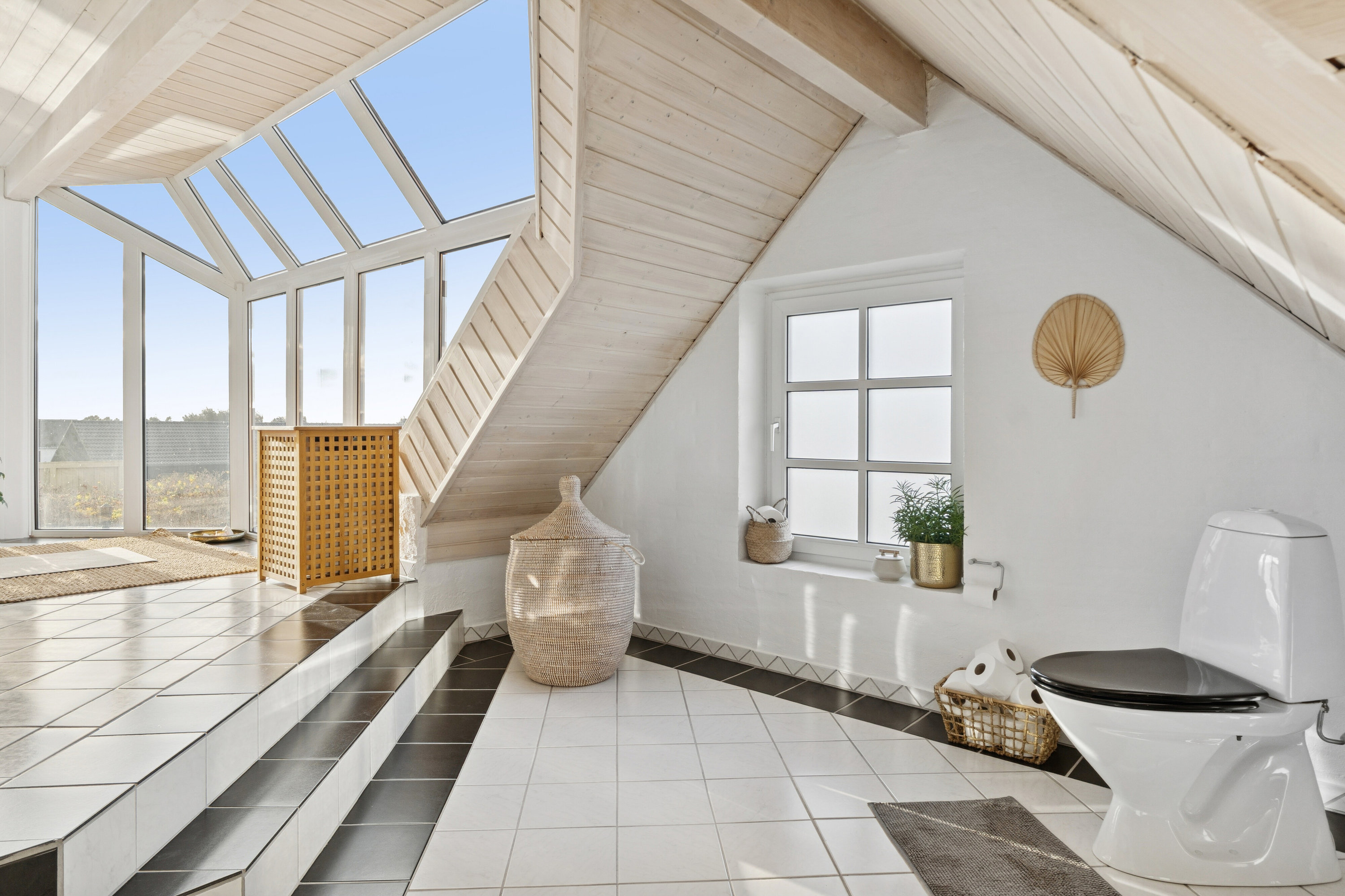 Fremhævet badeværelse billede i fuldskærmstilstand. Billede af Bavnbak 7, Klitmøller, 7700 Thisted