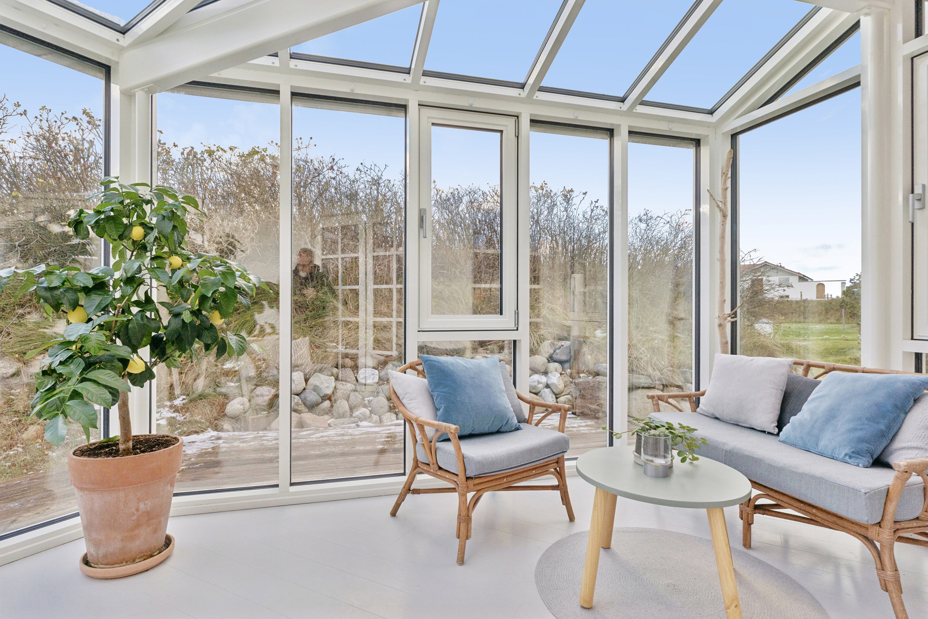 Fremhævet udestue billede i fuldskærmstilstand. Billede af Bavnbak 7, Klitmøller, 7700 Thisted