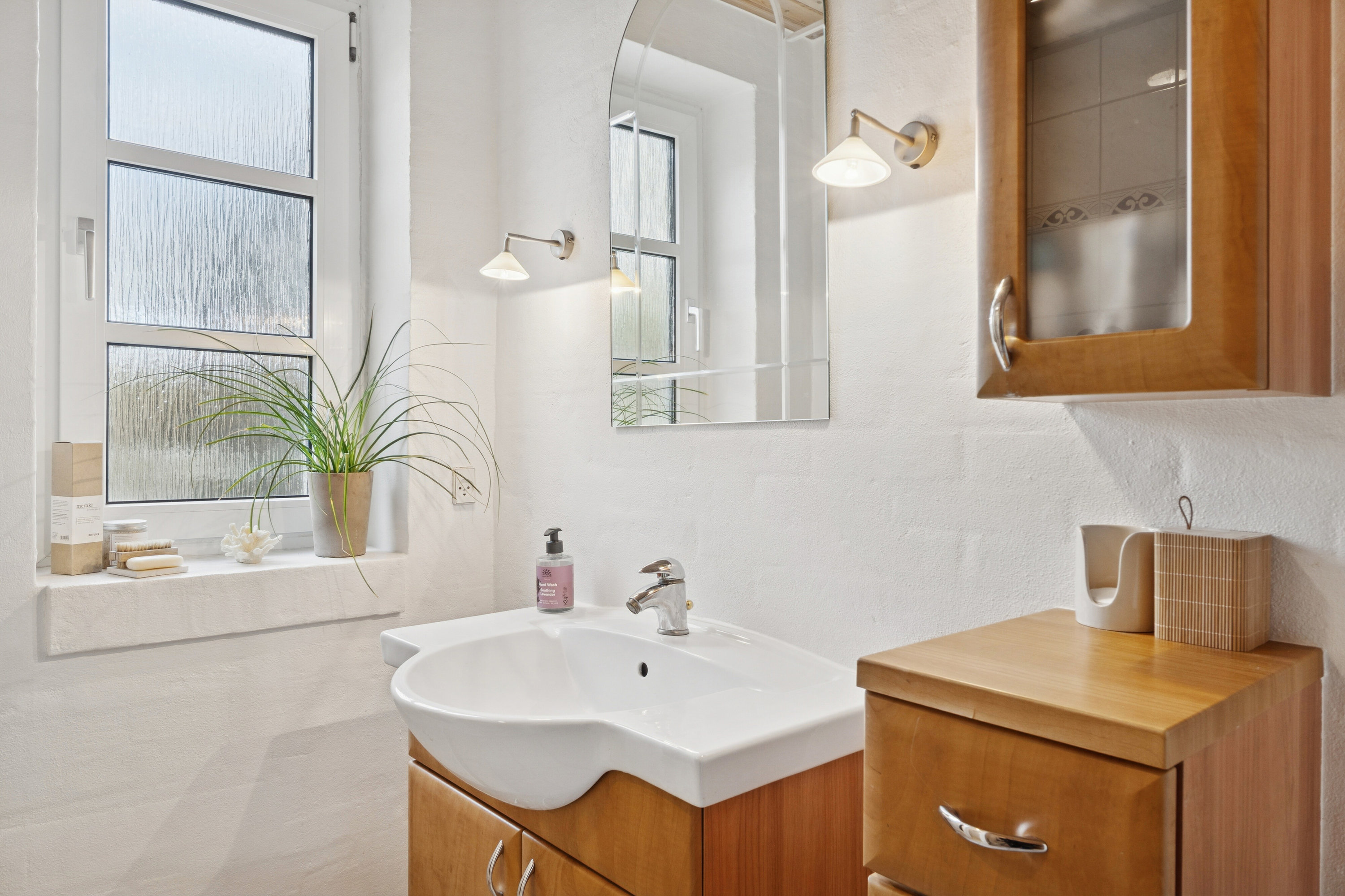 Fremhævet badeværelse billede i fuldskærmstilstand. Billede af Bavnbak 7, Klitmøller, 7700 Thisted