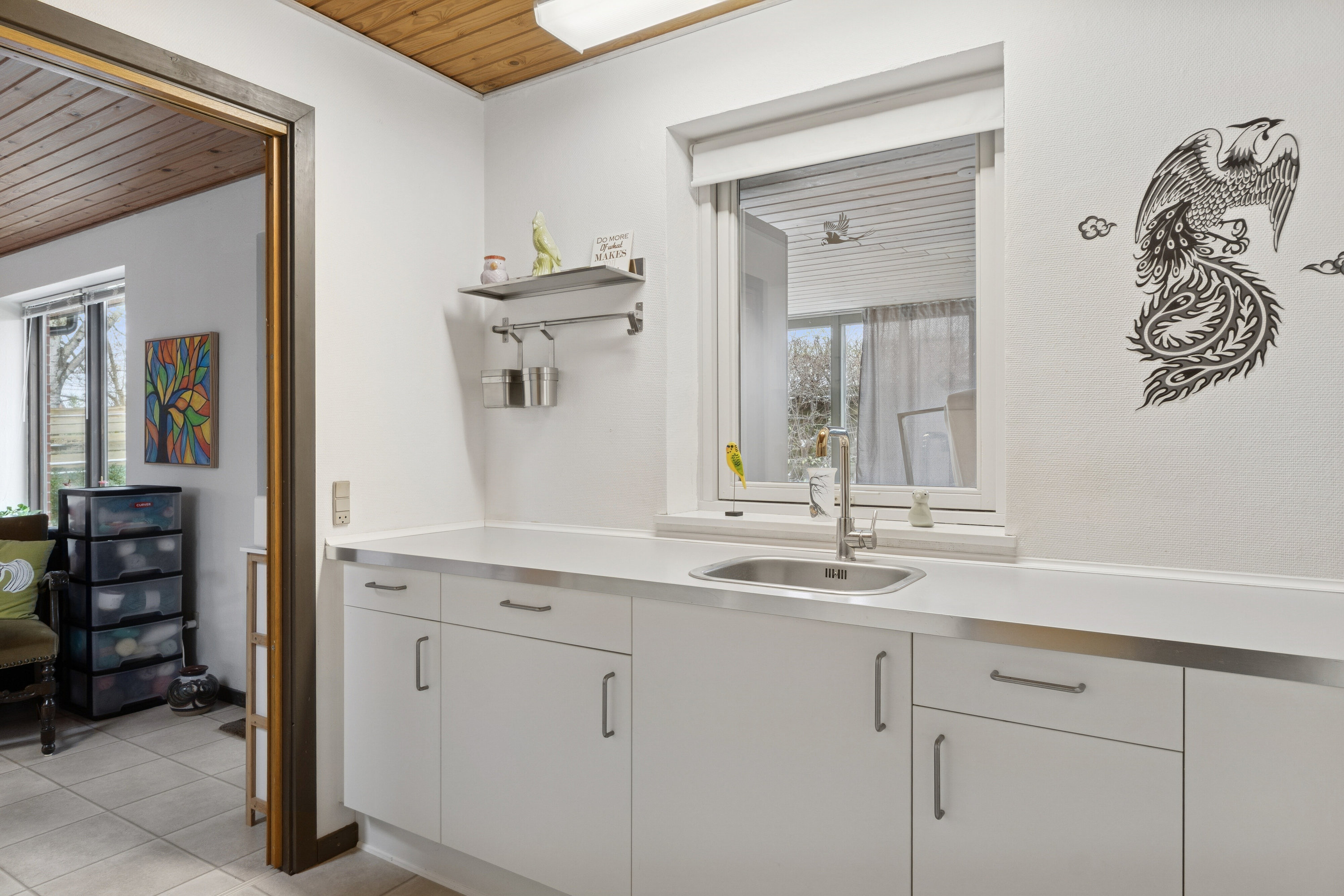 Fremhævet køkken billede i fuldskærmstilstand. Billede af Tårnvej 17C, Østerild, 7700 Thisted