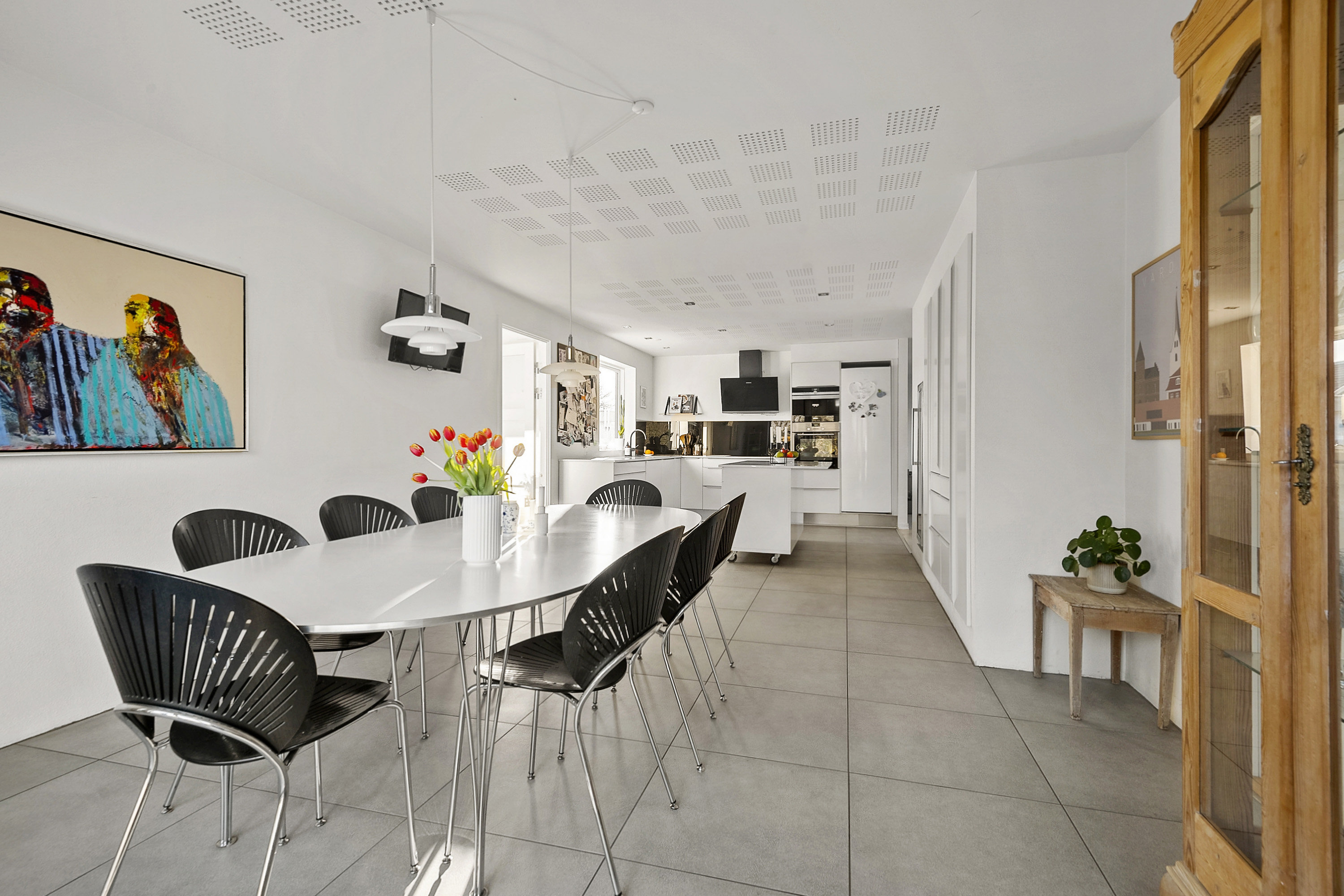 Fremhævet spisekøkken billede i fuldskærmstilstand. Billede af Laboratorievej 12, 6800 Varde