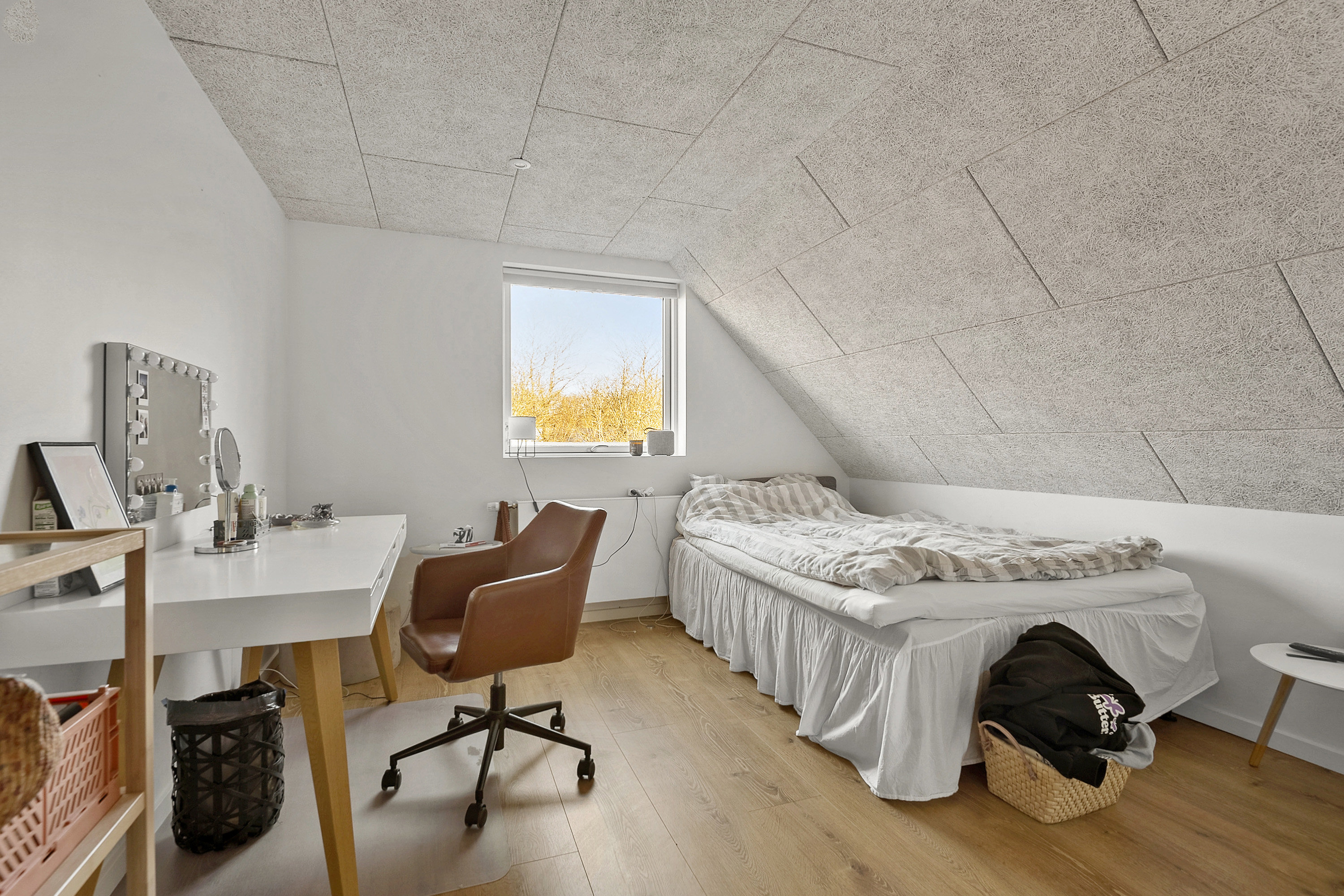 Fremhævet soveværelse billede i fuldskærmstilstand. Billede af Laboratorievej 12, 6800 Varde