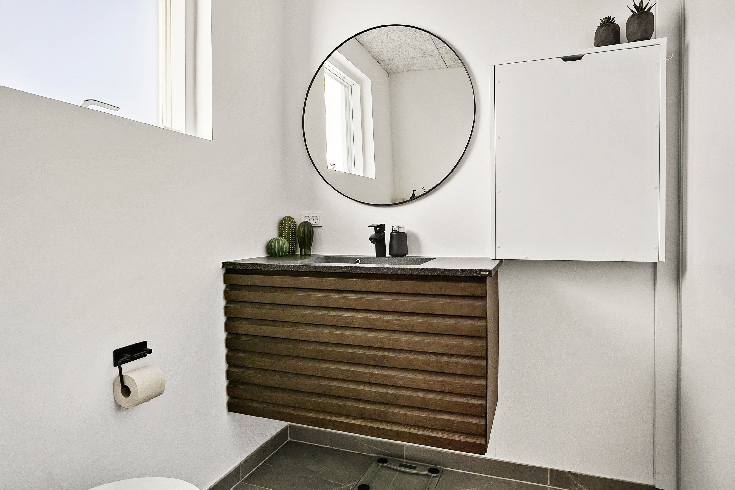 Fremhævet badeværelse billede i fuldskærmstilstand. Billede af Silkeborgvej 204, 8700 Horsens