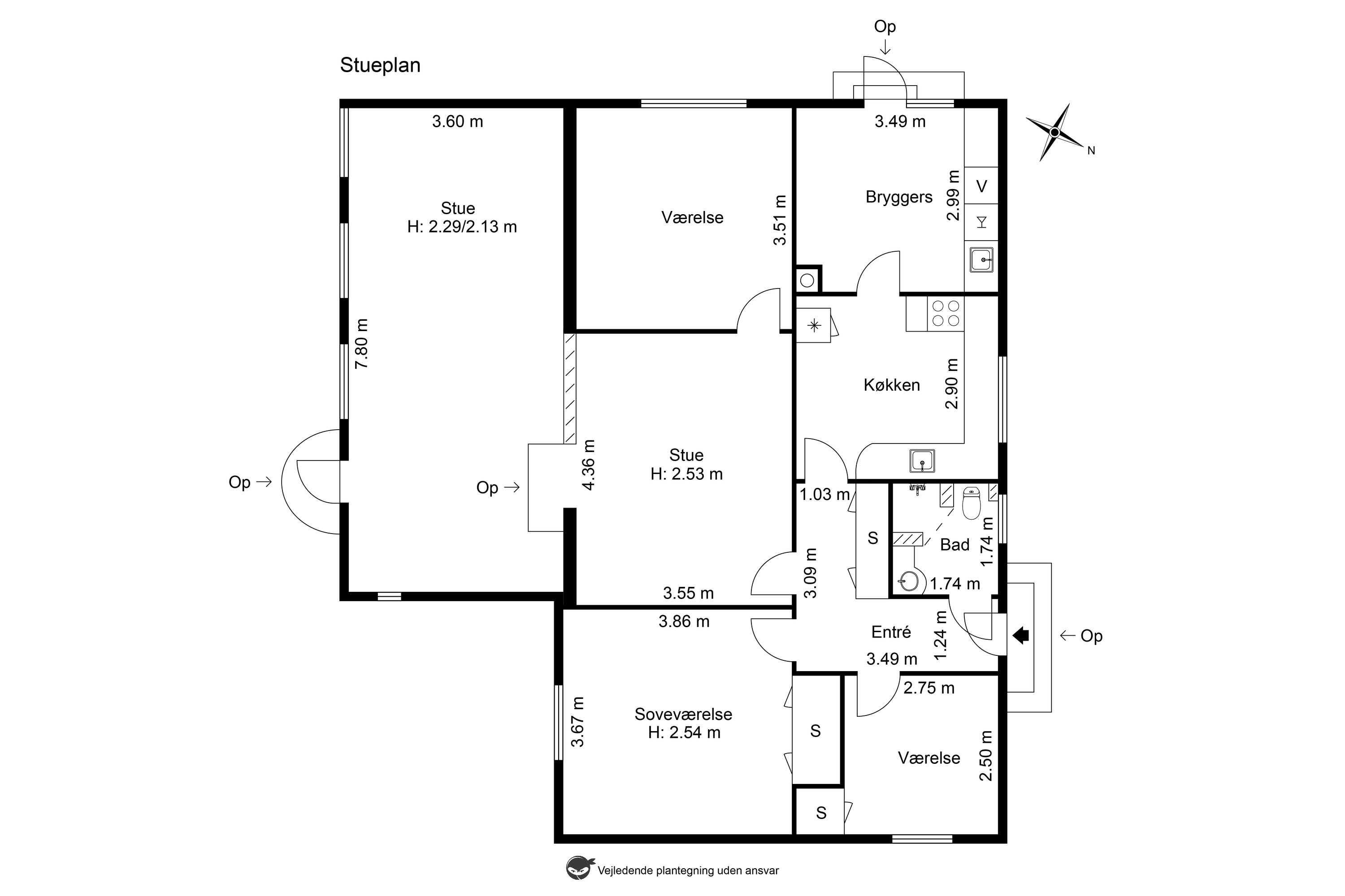 Plantegninger billede af Sønderholm Alle 27, 2770 Kastrup