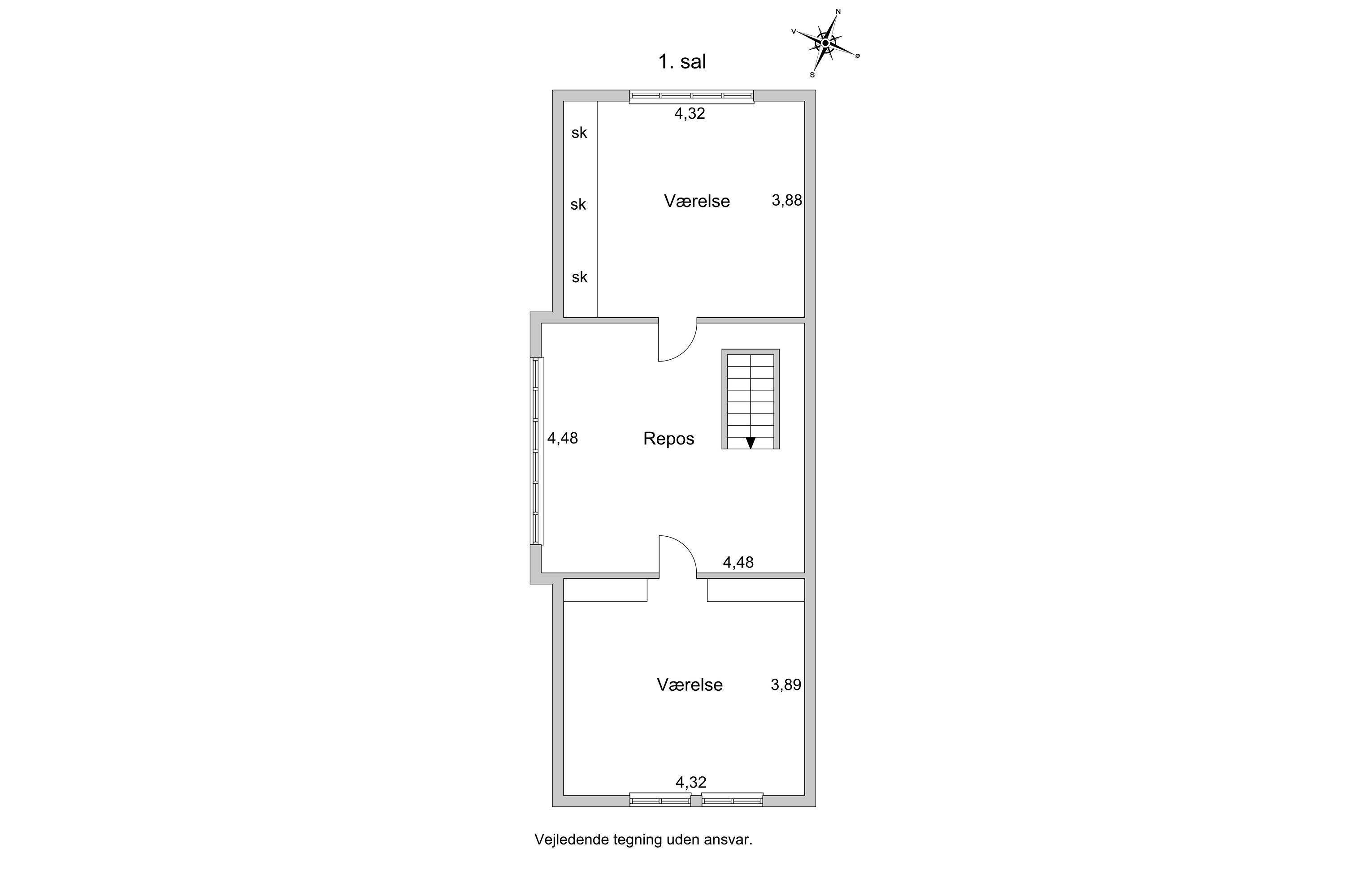 Plantegninger billede af Råvænget 34, 2880 Bagsværd