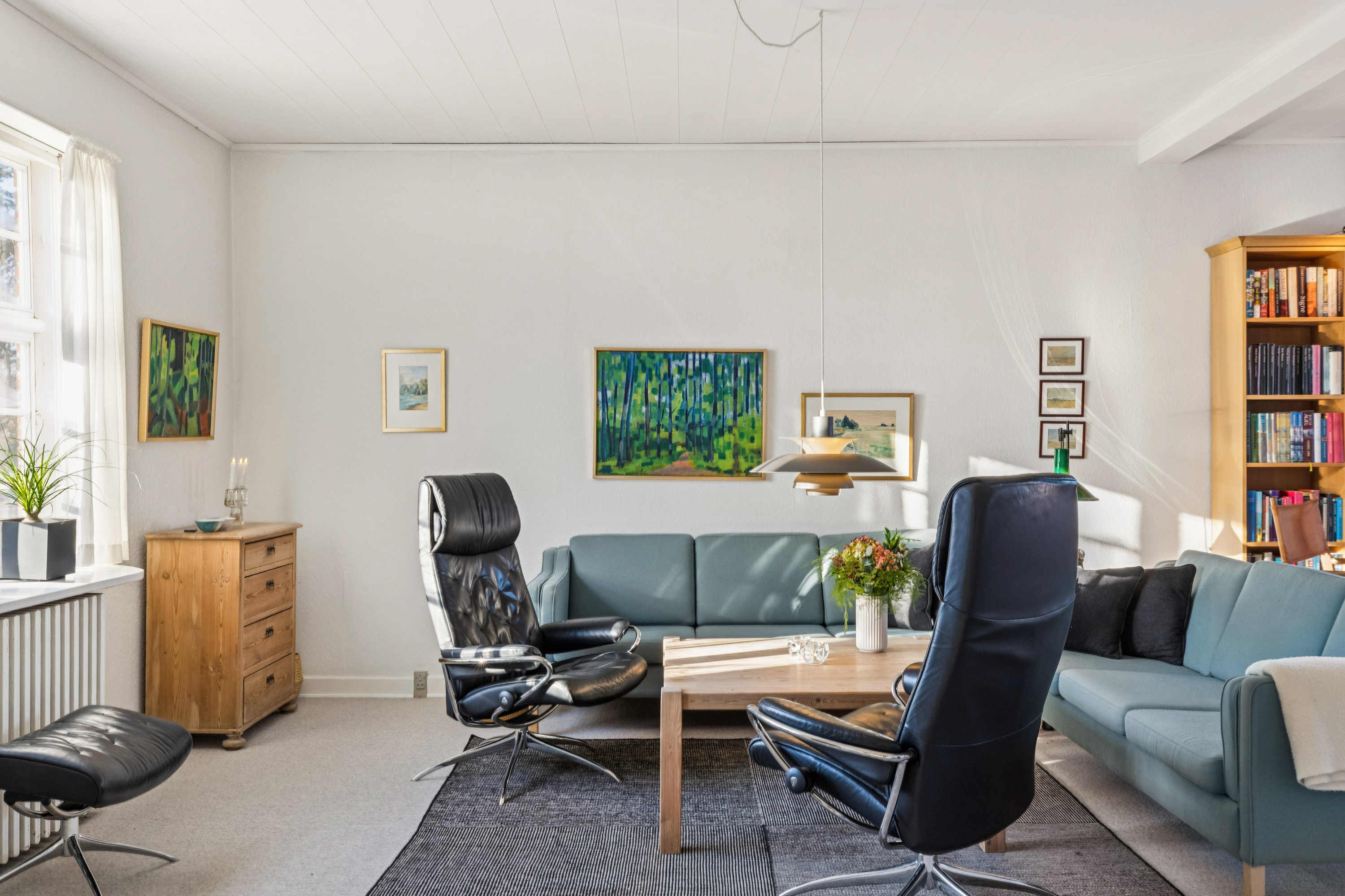 Fremhævet stue billede i fuldskærmstilstand. Billede af Albert Skeels Gade 13, 6760 Ribe