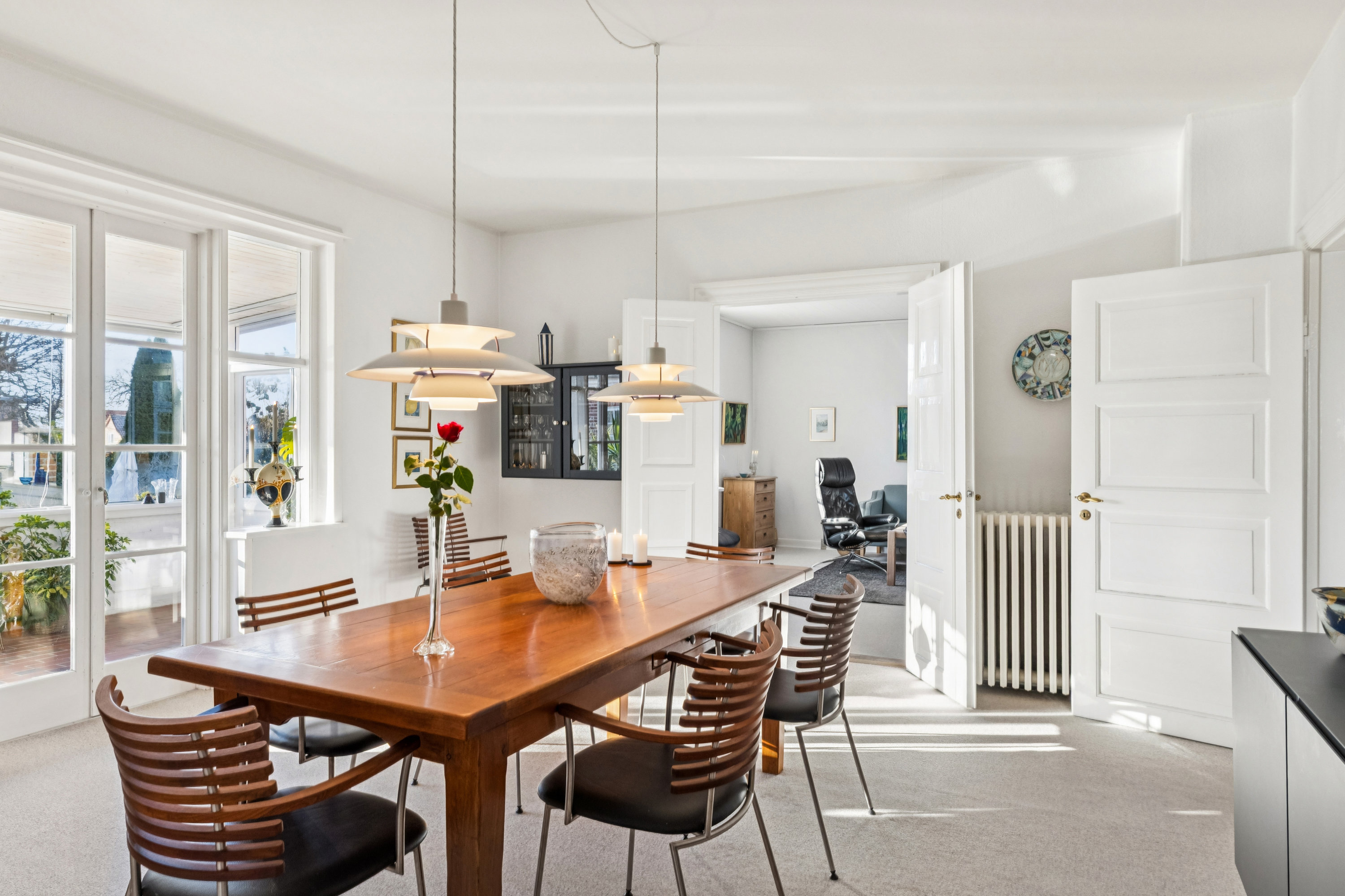 Fremhævet stue billede i fuldskærmstilstand. Billede af Albert Skeels Gade 13, 6760 Ribe