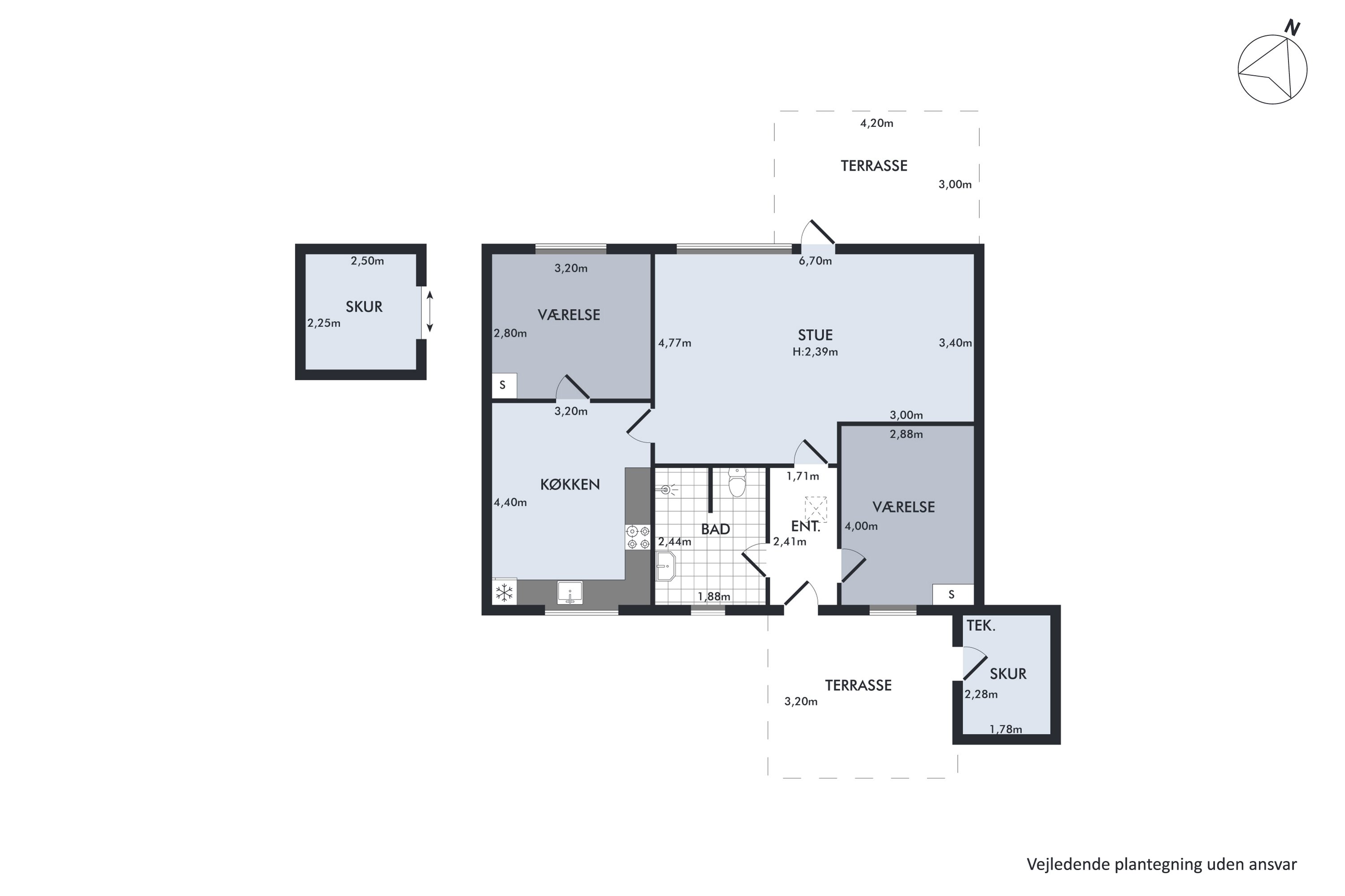 Plantegninger billede af Byvangen 6B, 4673 Rødvig Stevns