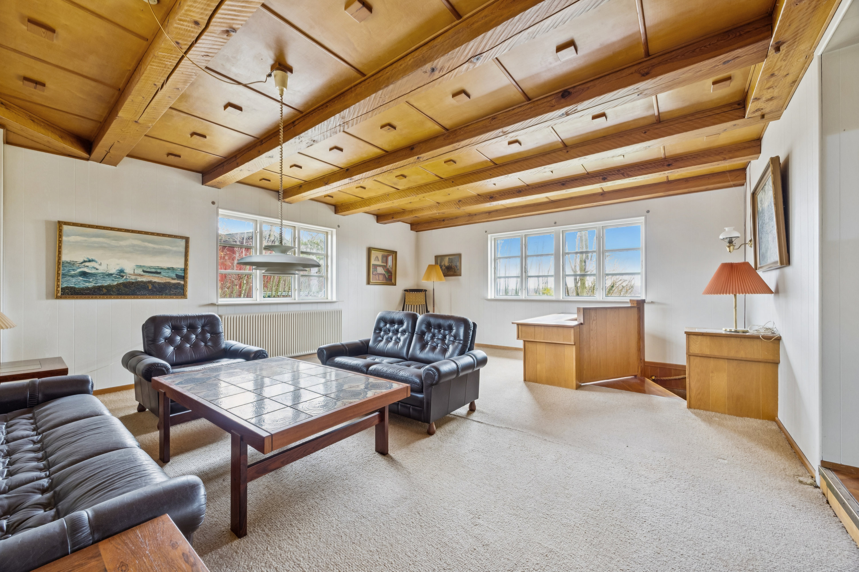 Fremhævet stue billede i fuldskærmstilstand. Billede af Skørpingevej 21, Skørpinge, 4673 Rødvig Stevns